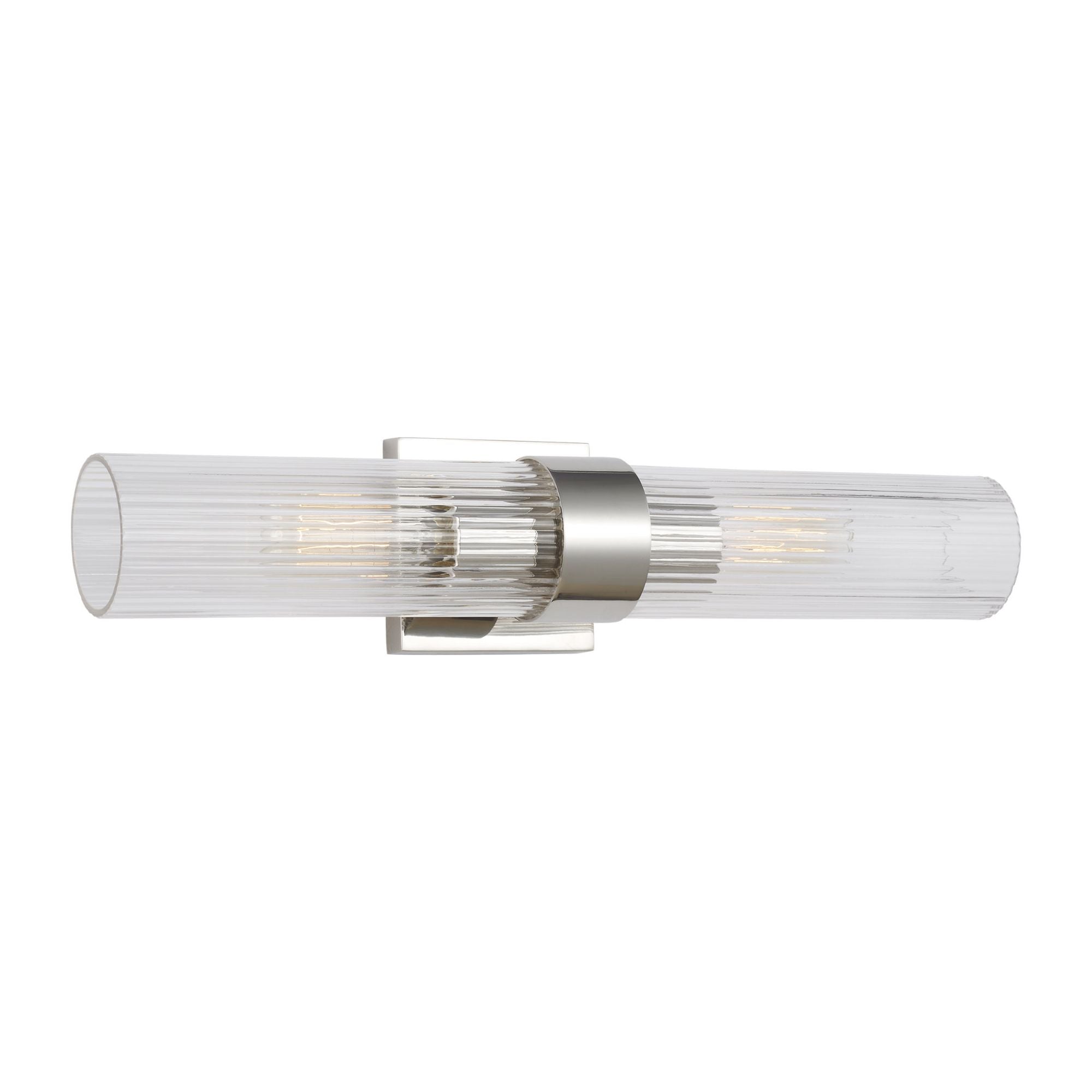Chapman & Myers Geneva Linear Sconce in Polished Nickel