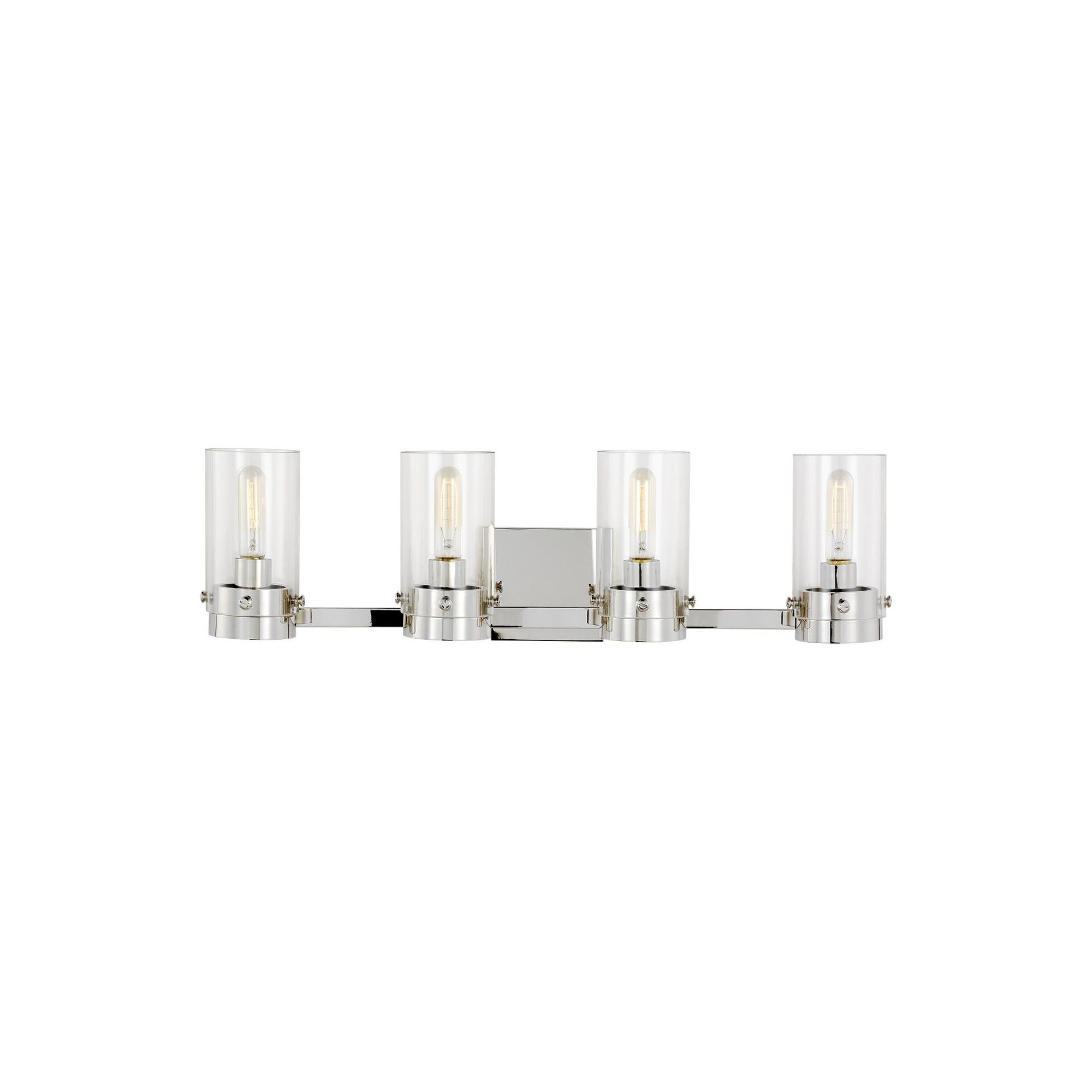 Chapman & Myers Garrett 4 - Light Vanity in Polished Nickel