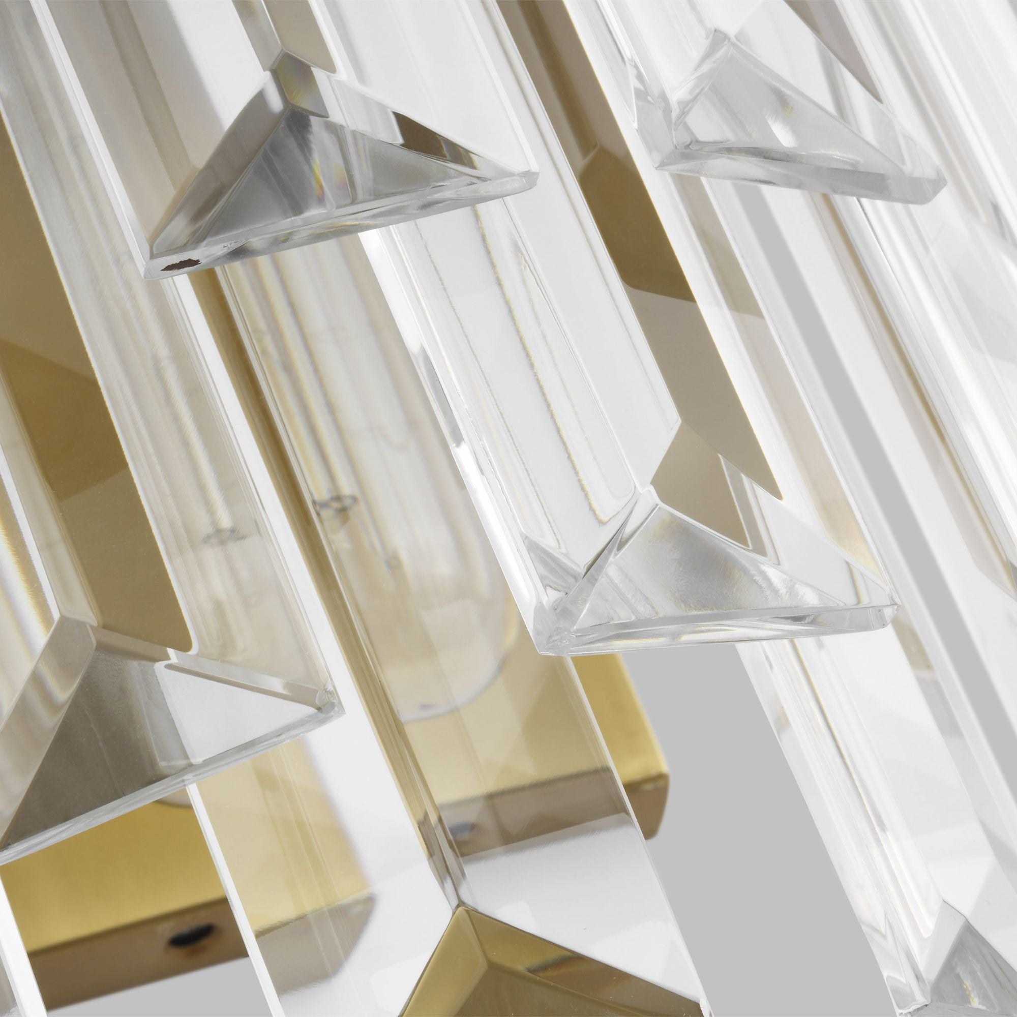 Chapman & Myers Arden Sconce in Burnished Brass