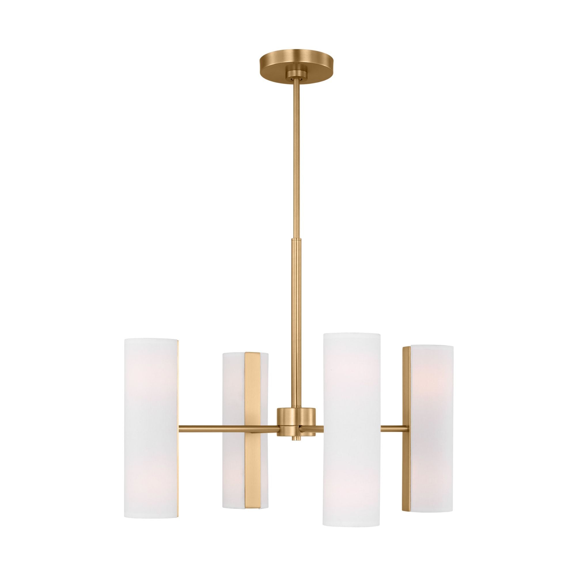 Drew & Jonathan Capalino Medium Chandelier in Satin Brass