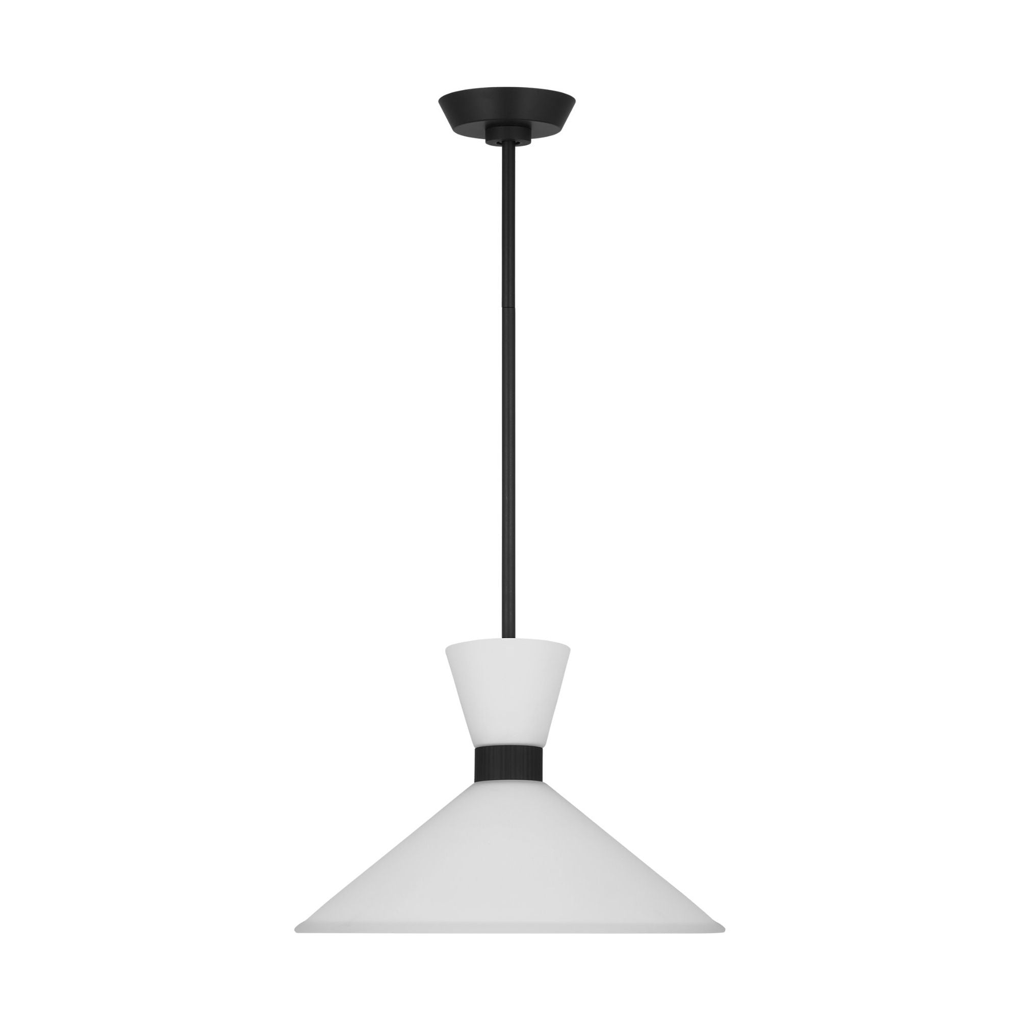 Drew & Jonathan Belcarra Medium Pendant in Midnight Black