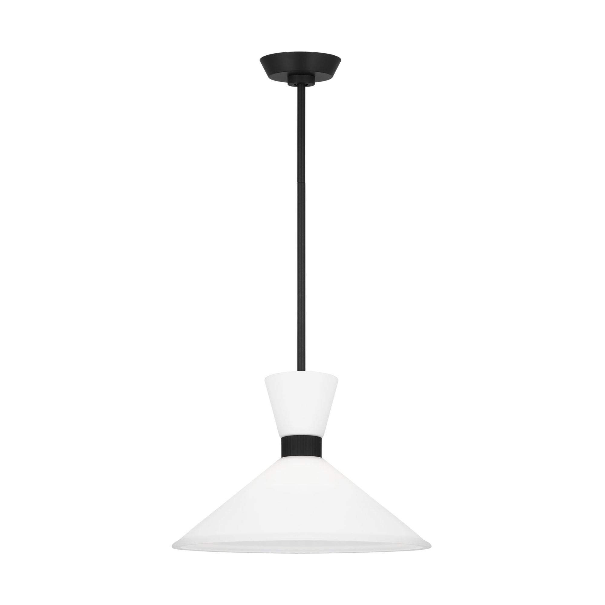 Drew & Jonathan Belcarra Medium Pendant in Midnight Black