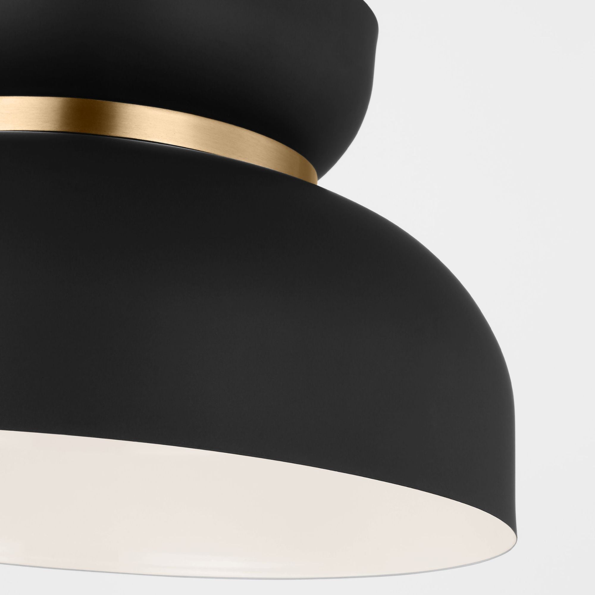 Drew & Jonathan Pemberton Medium Pendant in Midnight Black