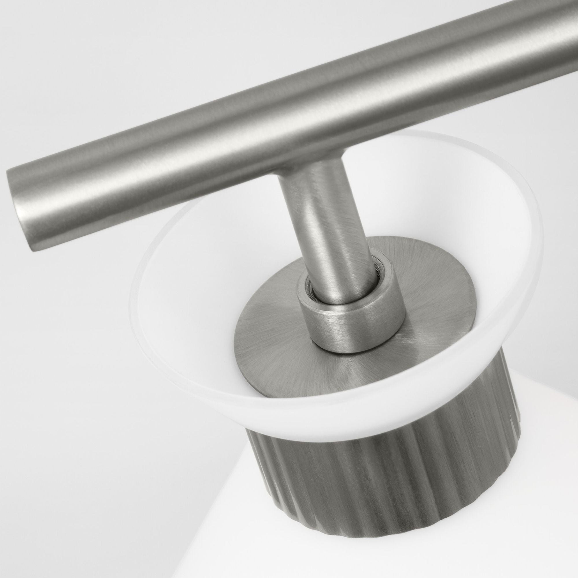 Drew & Jonathan Belcarra 3 - Light Bath in Brushed Steel