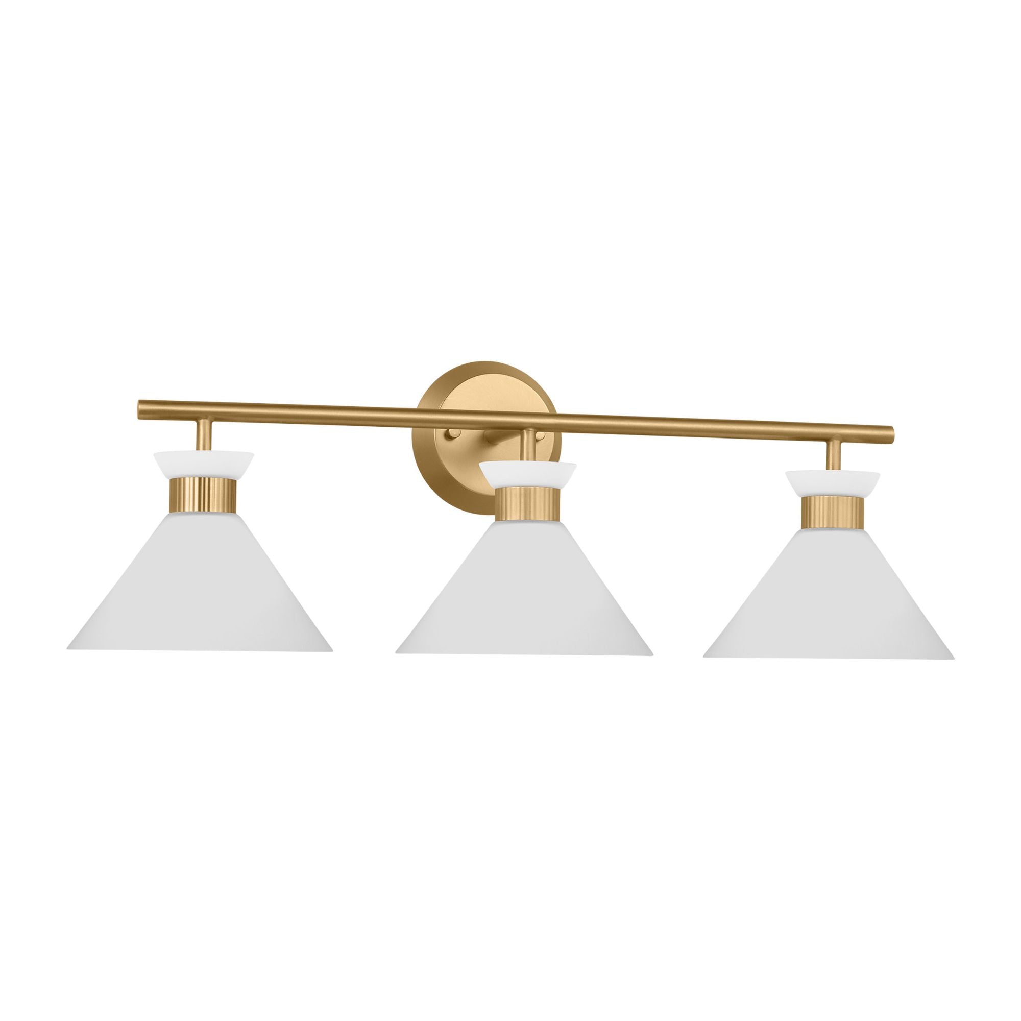 Drew & Jonathan Belcarra 3 - Light Bath in Satin Brass