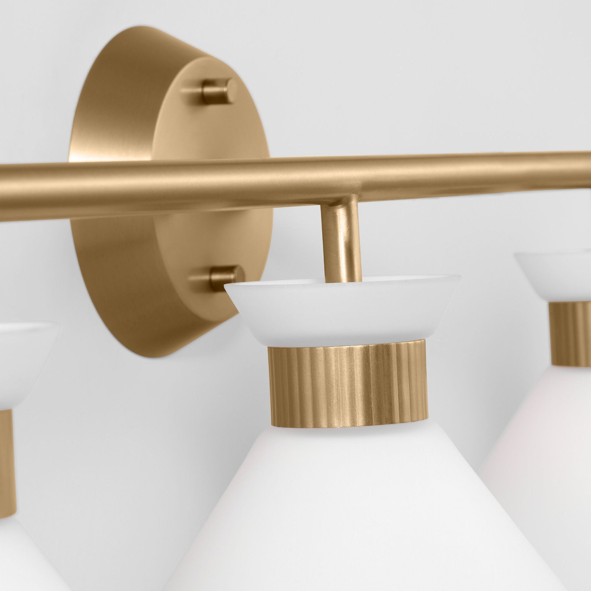 Drew & Jonathan Belcarra 4 - Light Bath in Satin Brass