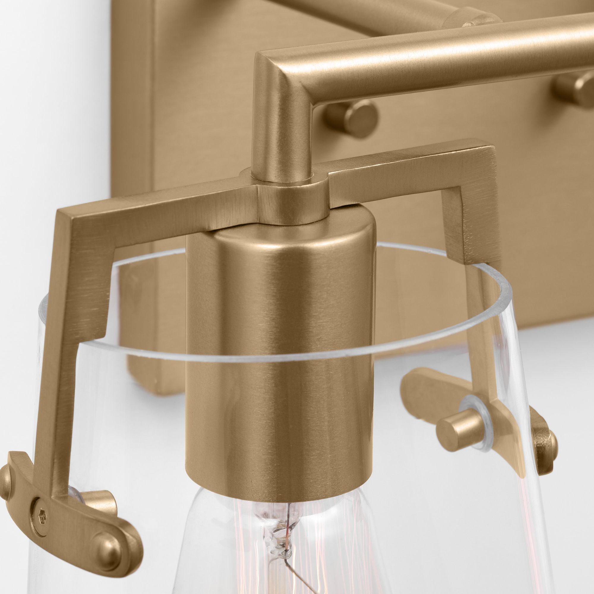 Drew & Jonathan Crofton 2 - Light Bath in Satin Brass