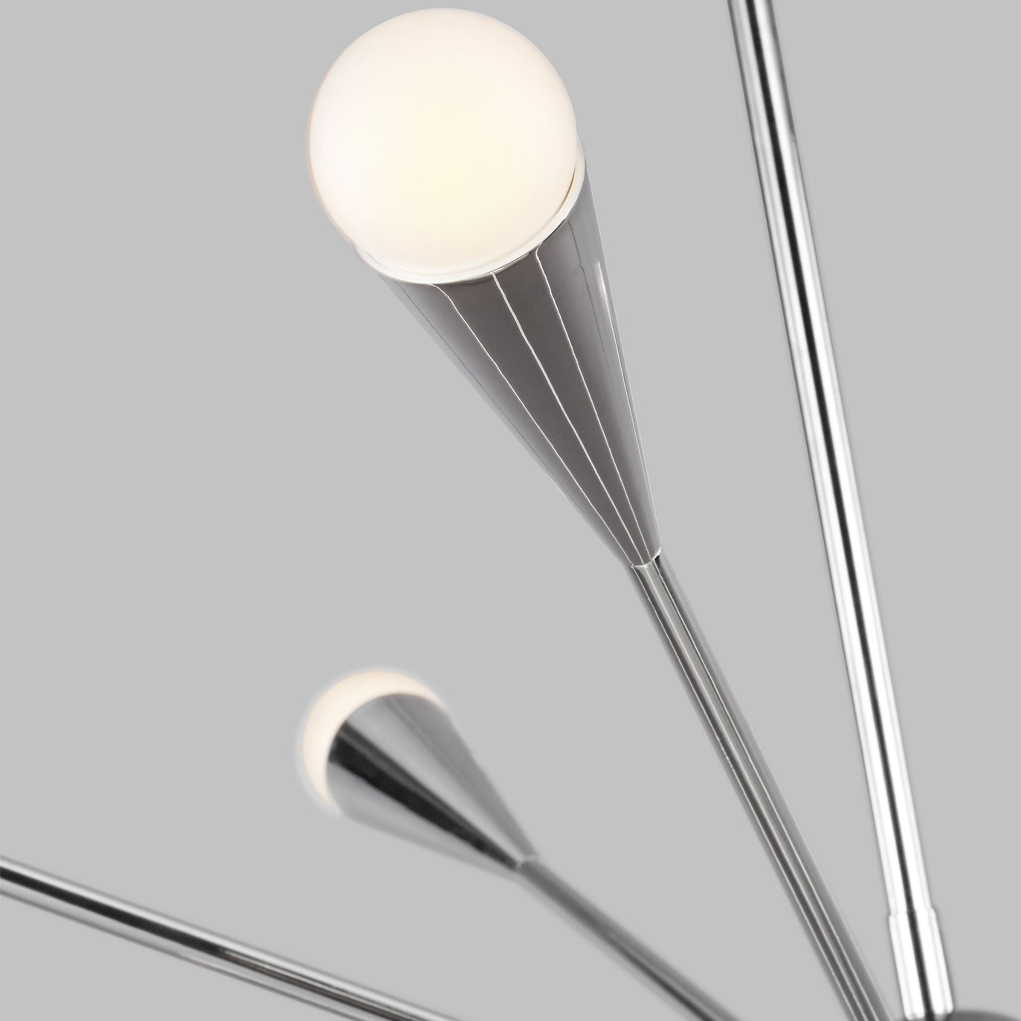 Ellen DeGeneres Jax Medium Chandelier in Polished Nickel