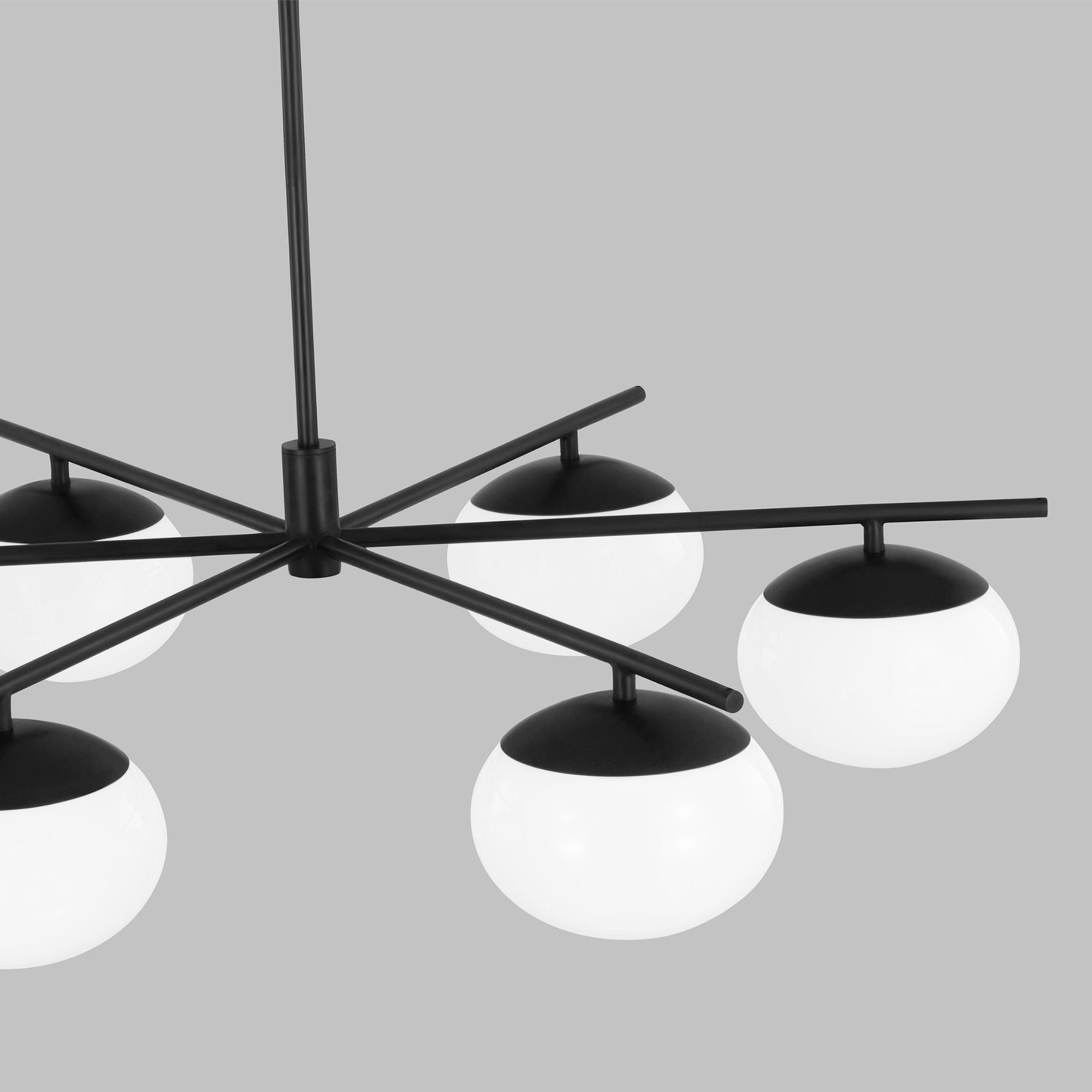 Ellen DeGeneres Lune Large Chandelier in Aged Iron