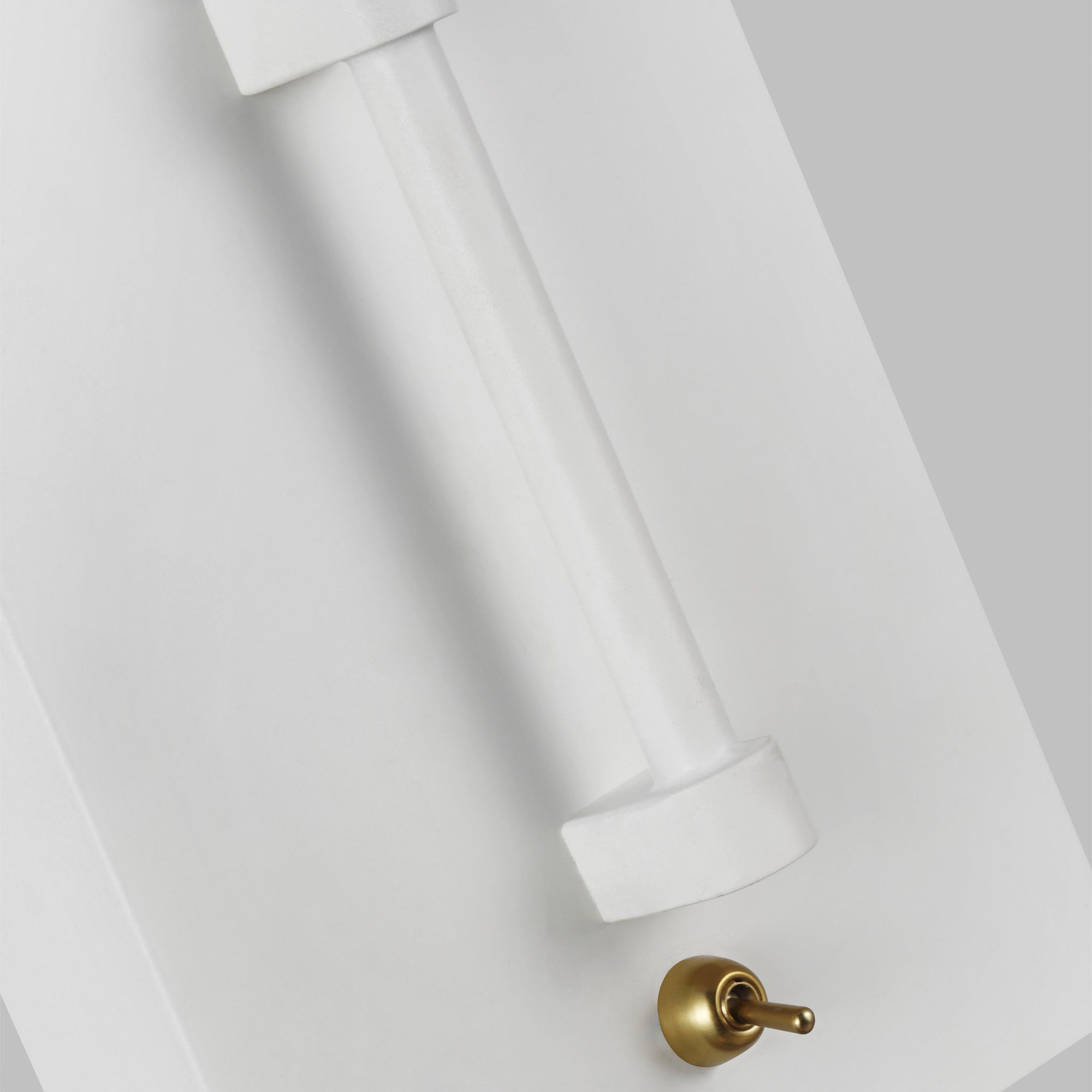 Ellen DeGeneres Simon Task Sconce in Matte White