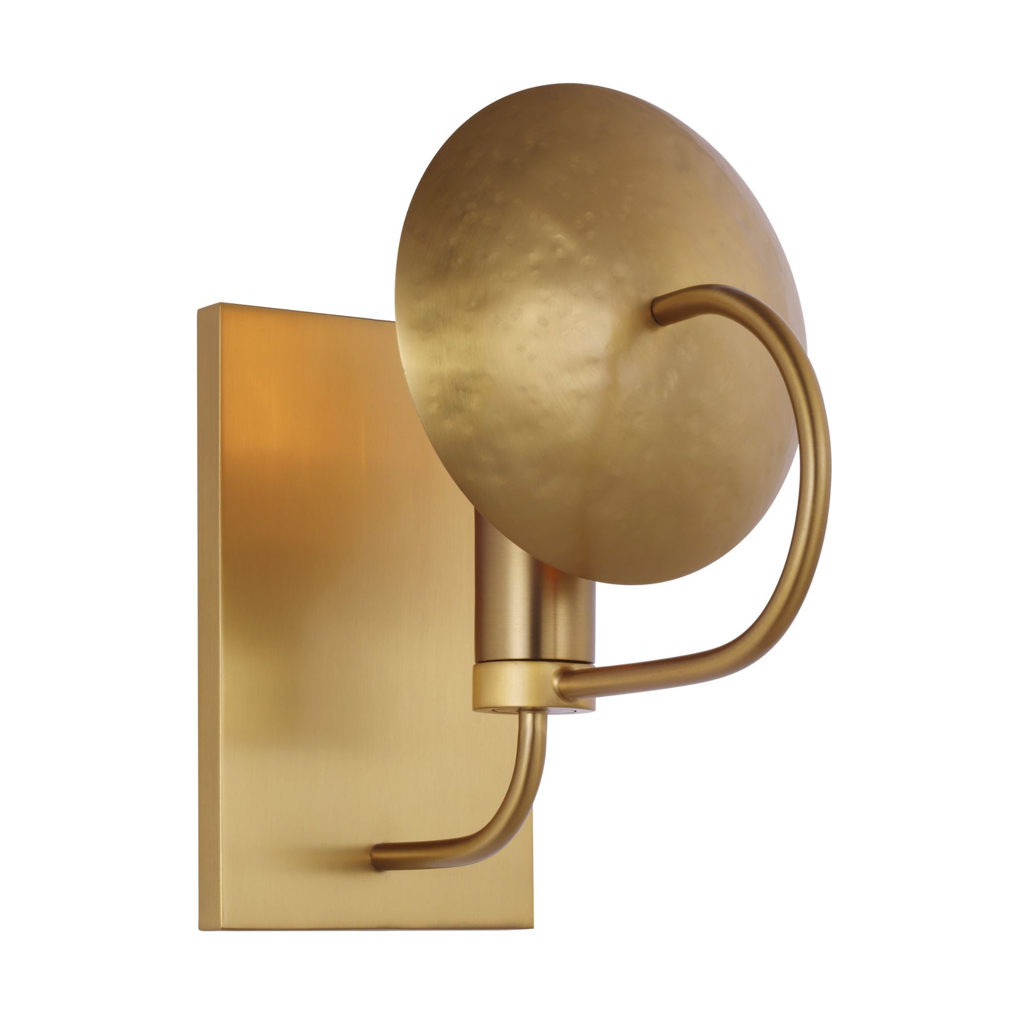 Ellen DeGeneres Whare Sconce in Burnished Brass
