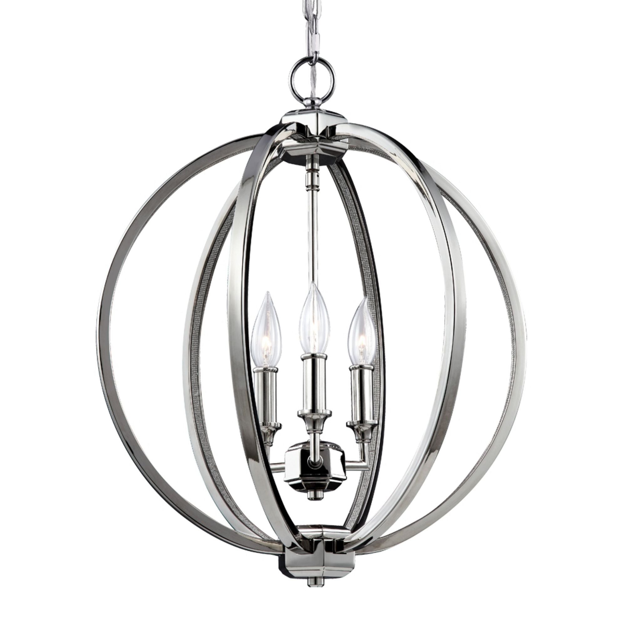 Sean Lavin Corinne Medium Pendant in Polished Nickel