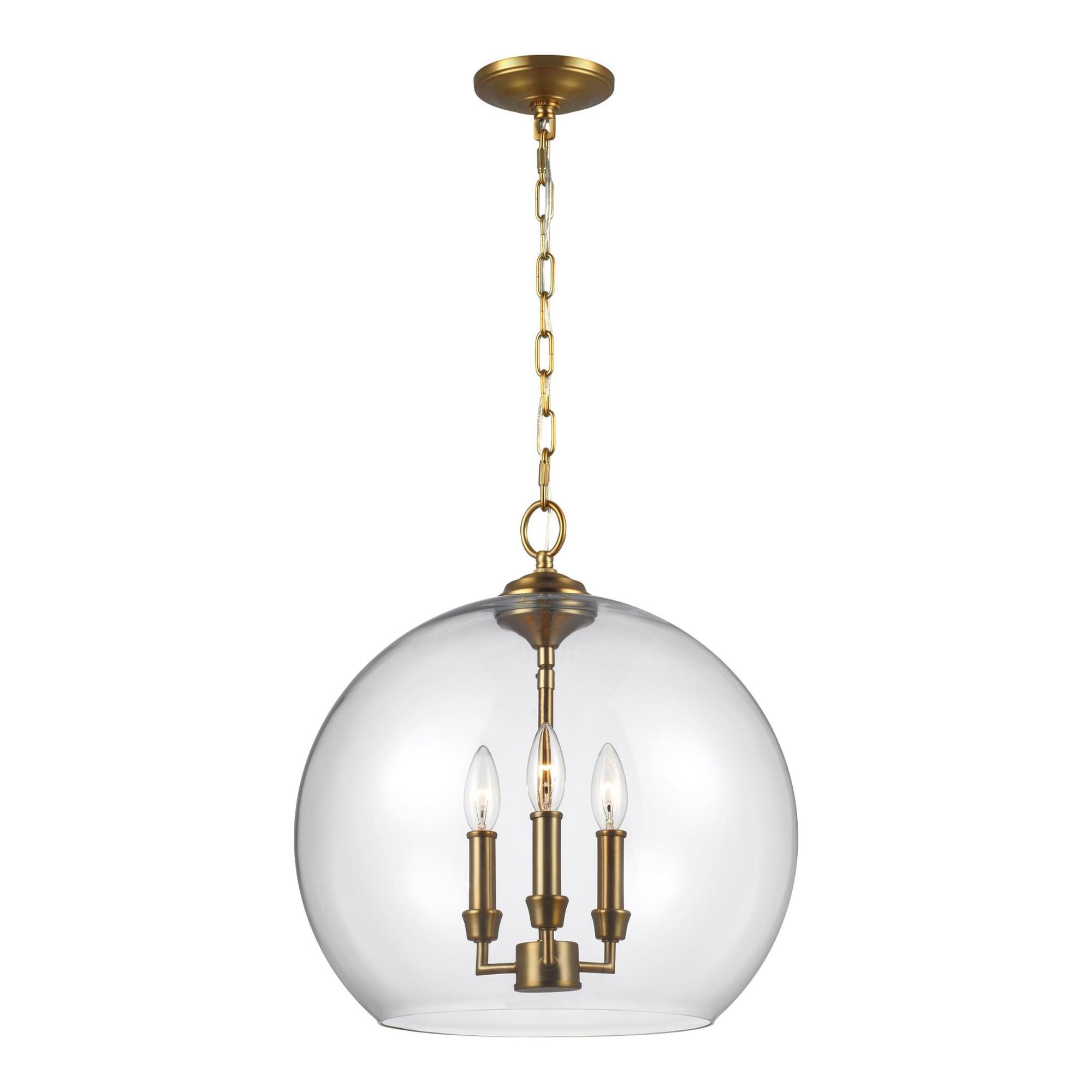 Sean Lavin Lawler Orb Pendant in Burnished Brass