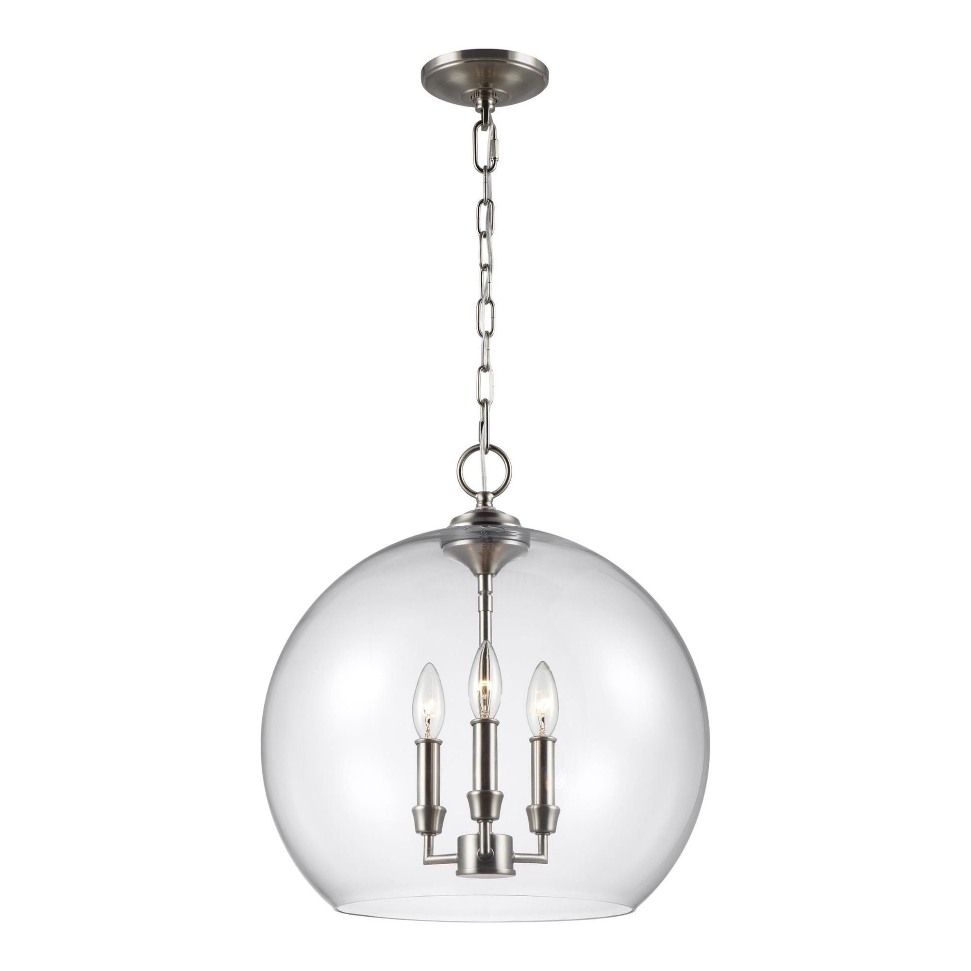 Sean Lavin Lawler Orb Pendant in Satin Nickel