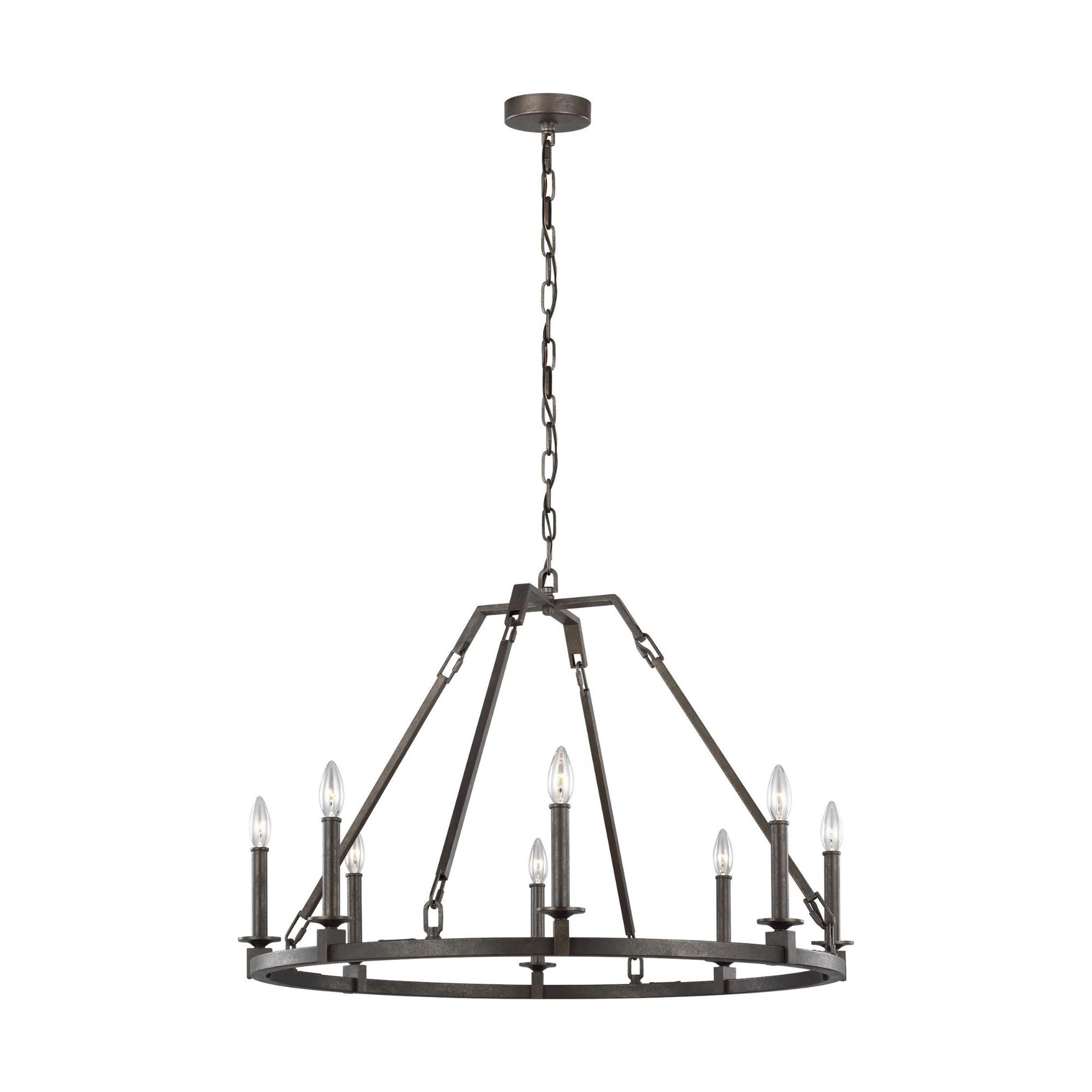 Sean Lavin Landen Medium Chandelier in Smith Steel