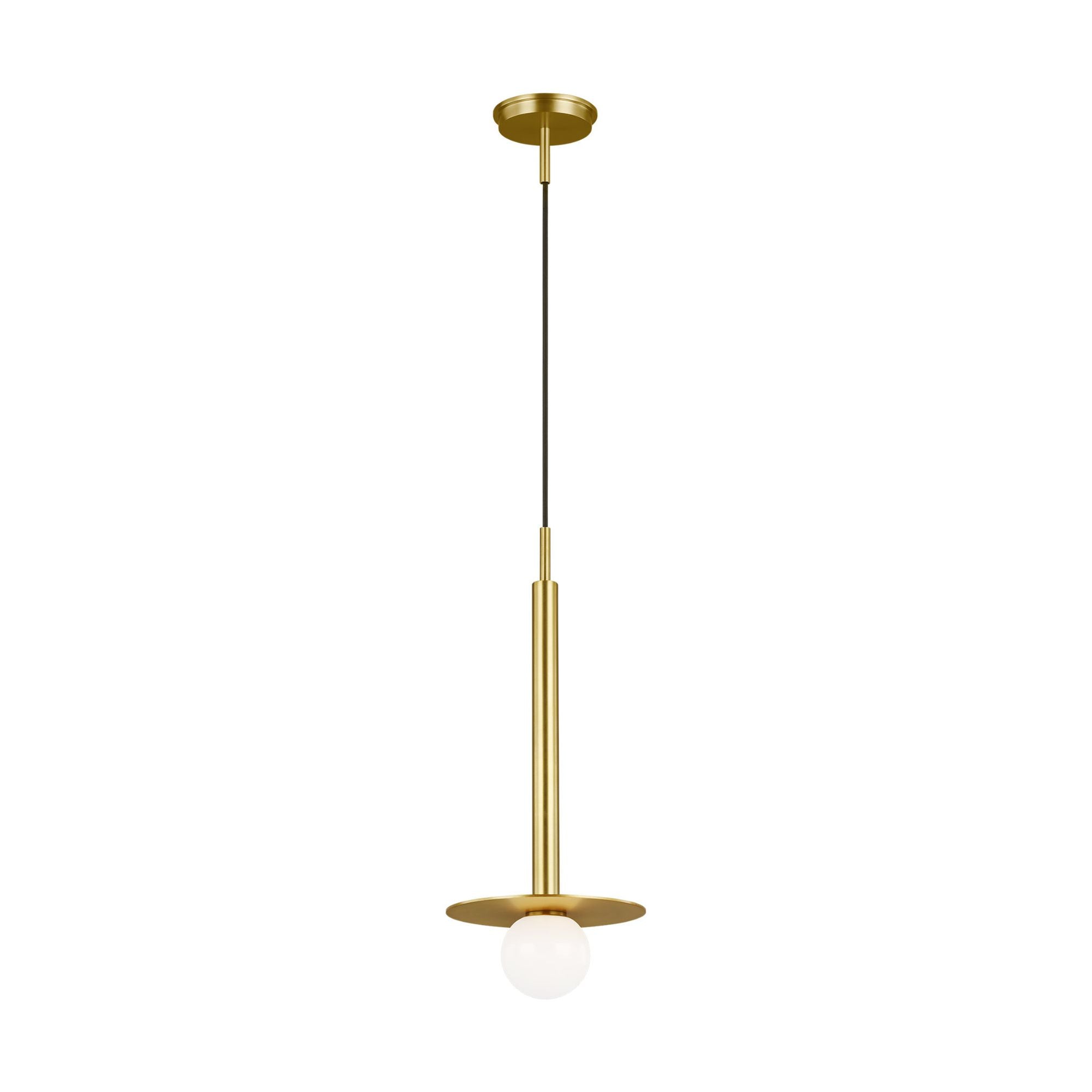 Kelly Wearstler Nodes Short Pendant in Burnished Brass