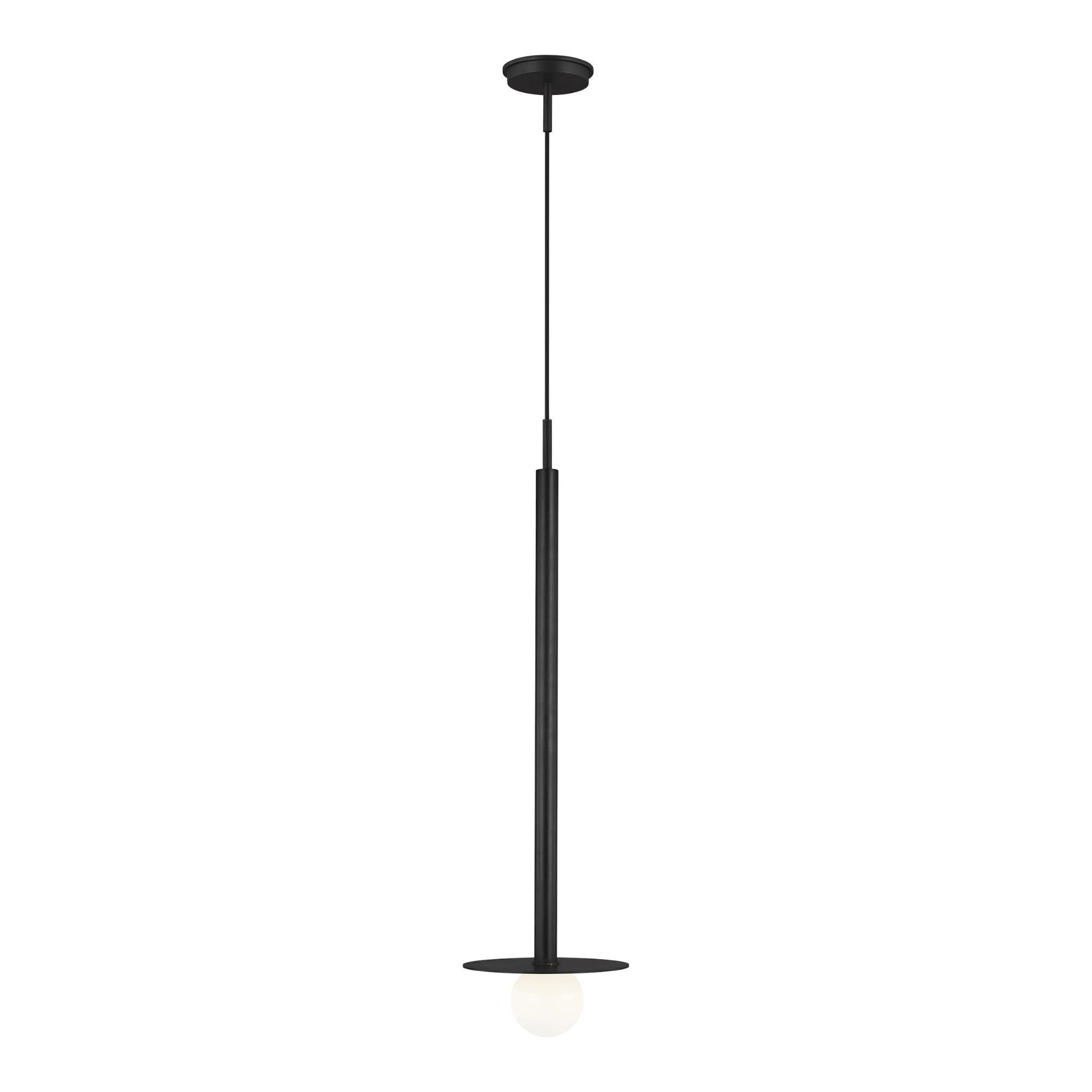 Kelly Wearstler Nodes Tall Pendant in Midnight Black