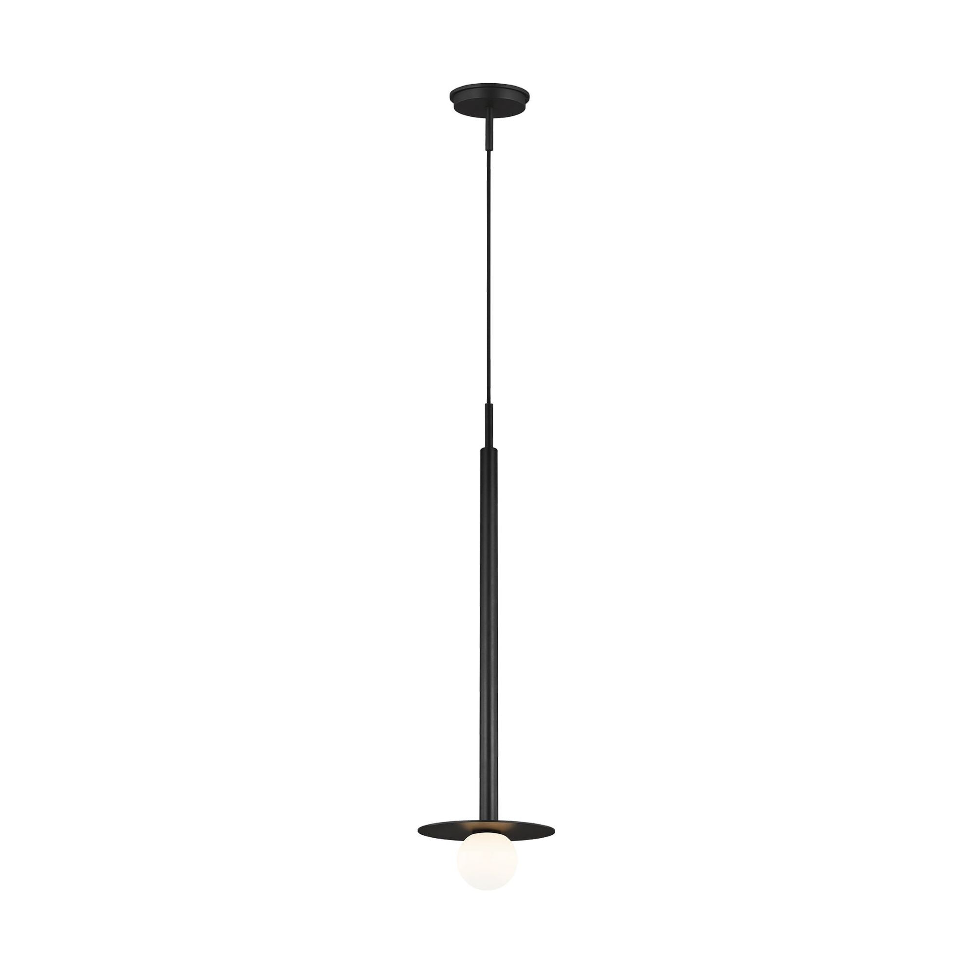 Kelly Wearstler Nodes Tall Pendant in Midnight Black