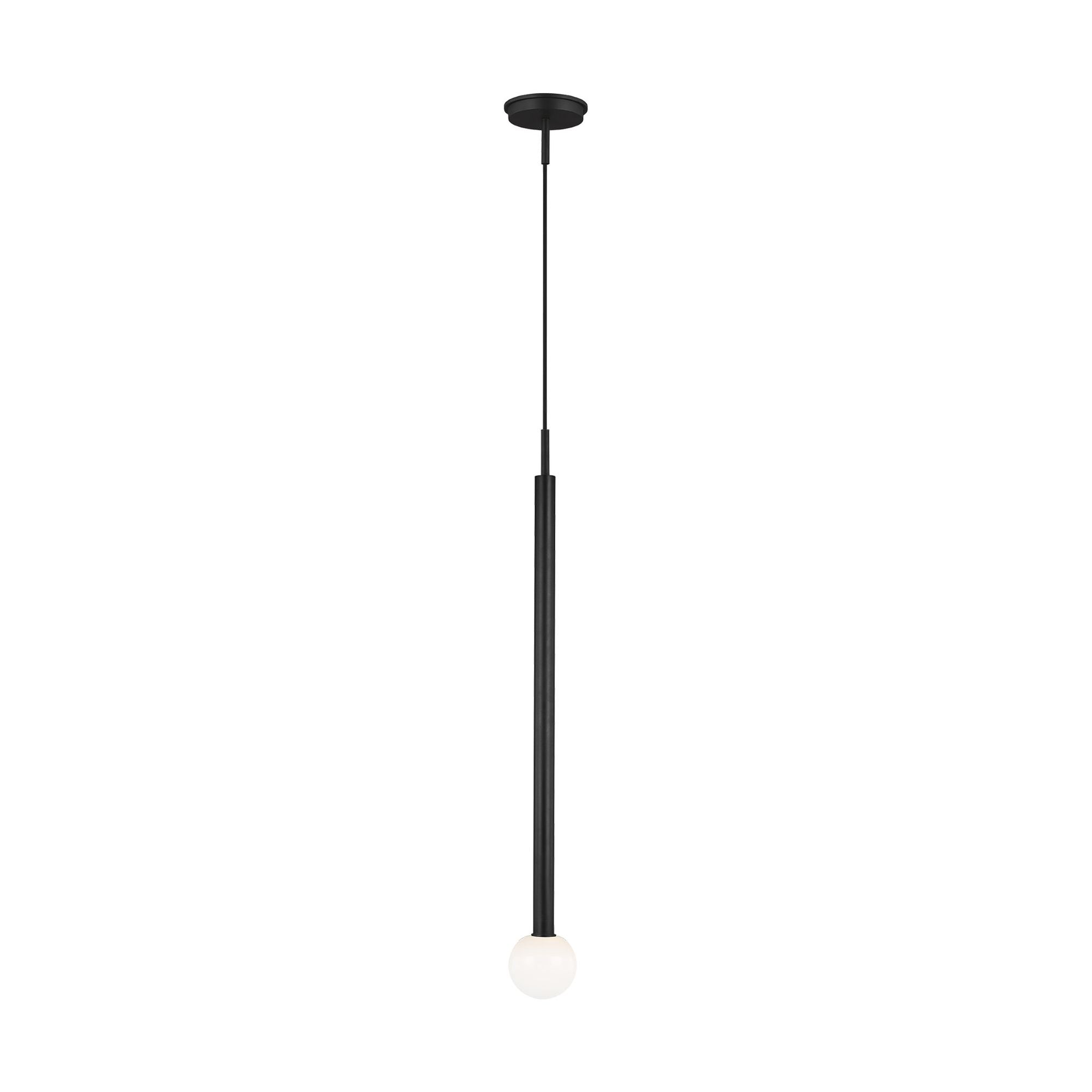 Kelly Wearstler Nodes Tall Pendant in Midnight Black