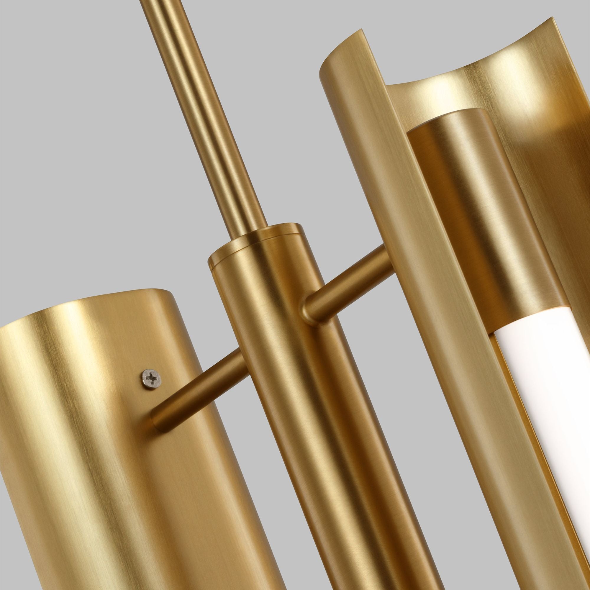 Kelly Wearstler Carson Two Light Pendant in Burnished Brass