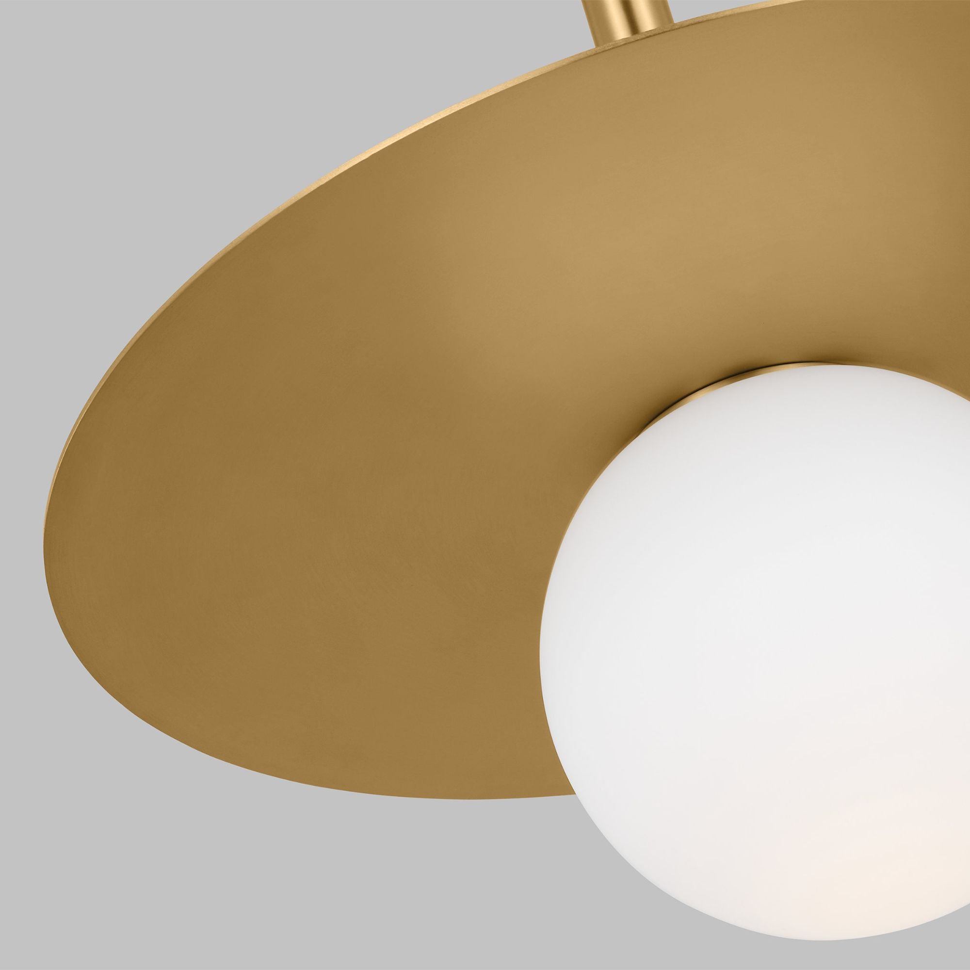 Kelly Wearstler Nodes Large Pendant in Burnished Brass