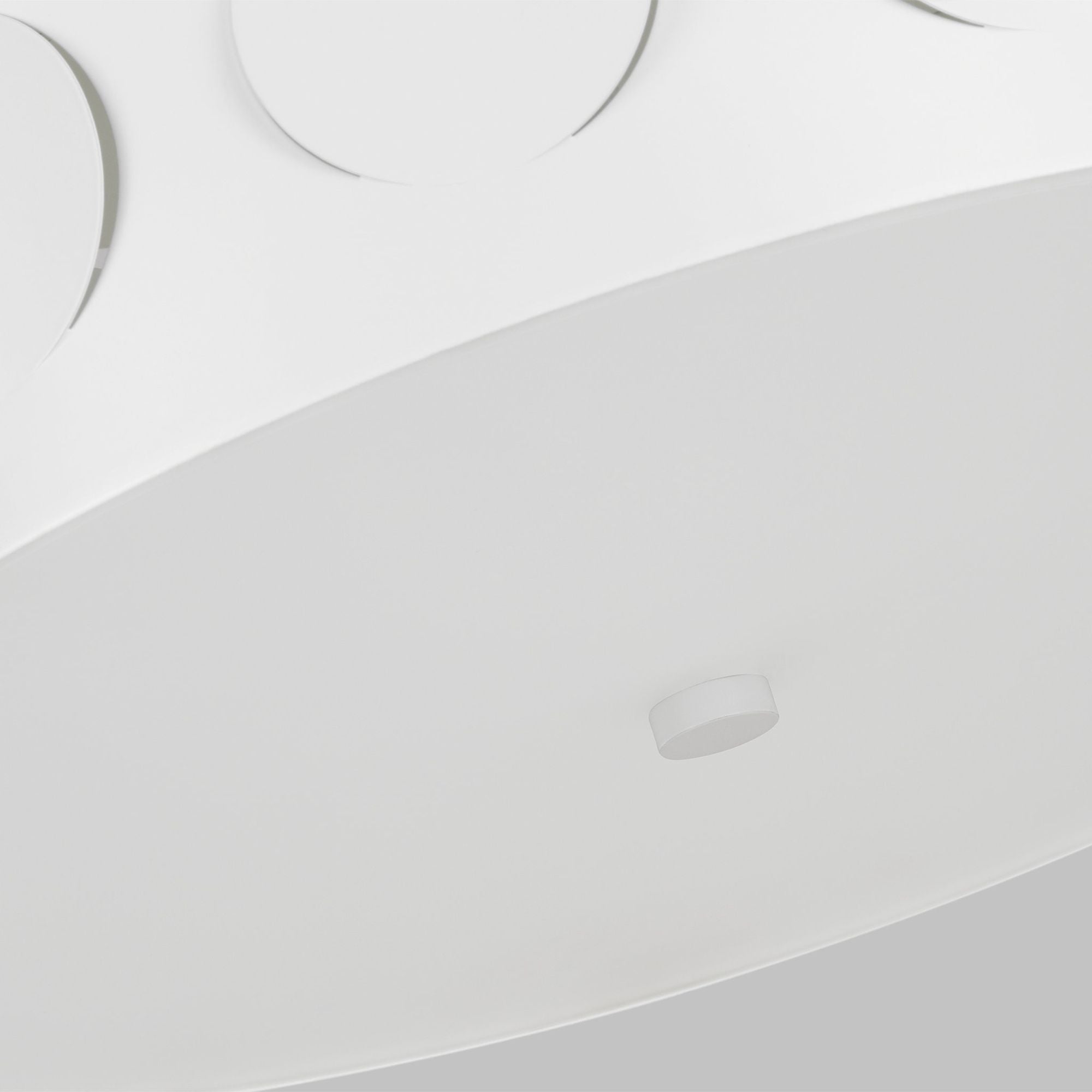 kate spade new york Dottie Medium Flush Mount in Matte White