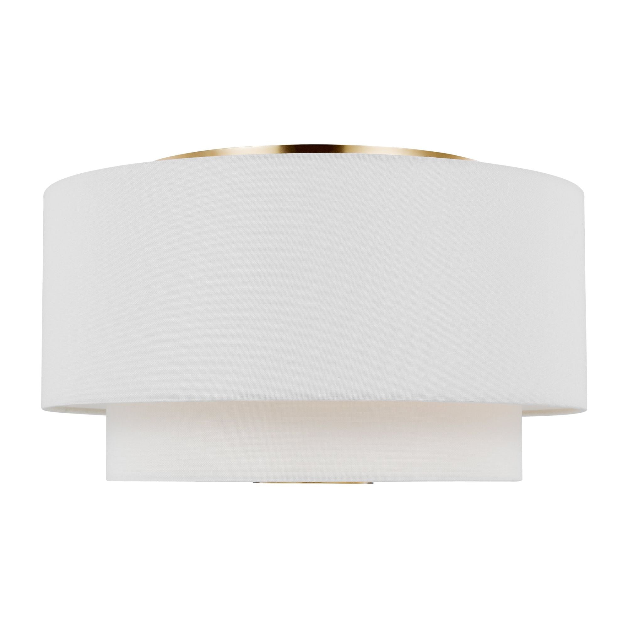kate spade new york Sawyer Flush Mount in Burnished Brass
