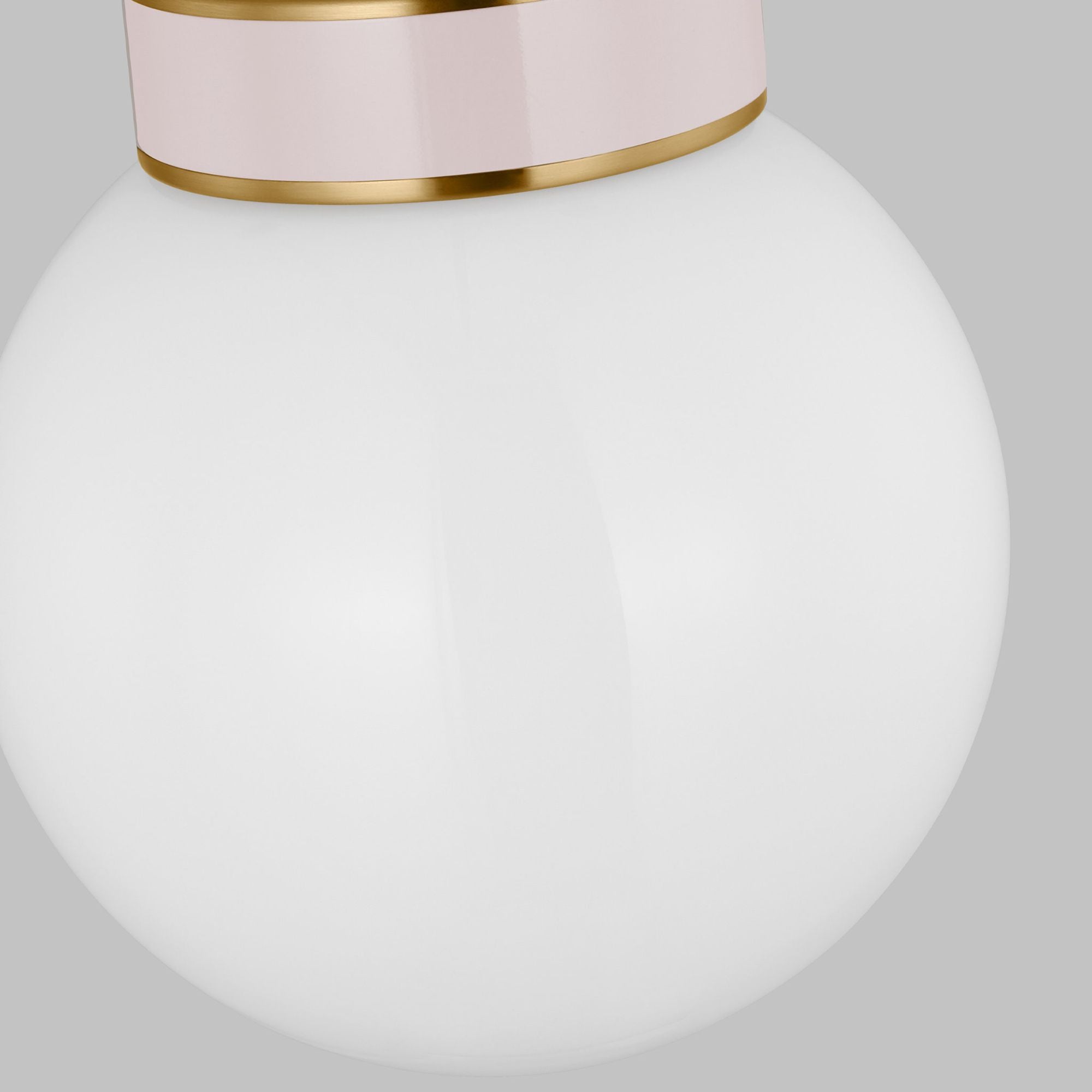 kate spade new york Monroe Small Flush Mount in Burnished Brass