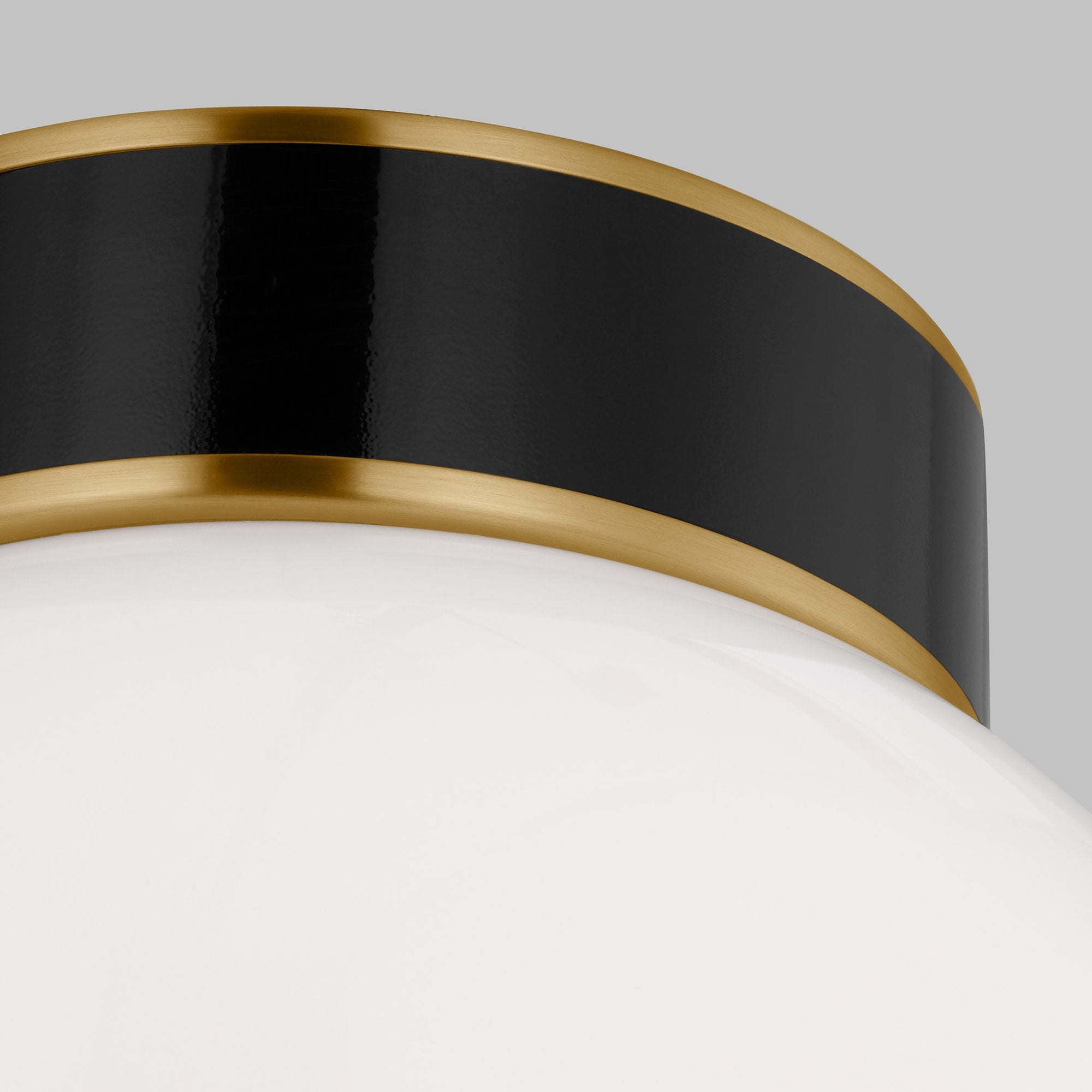 kate spade new york Monroe Small Flush Mount in Burnished Brass