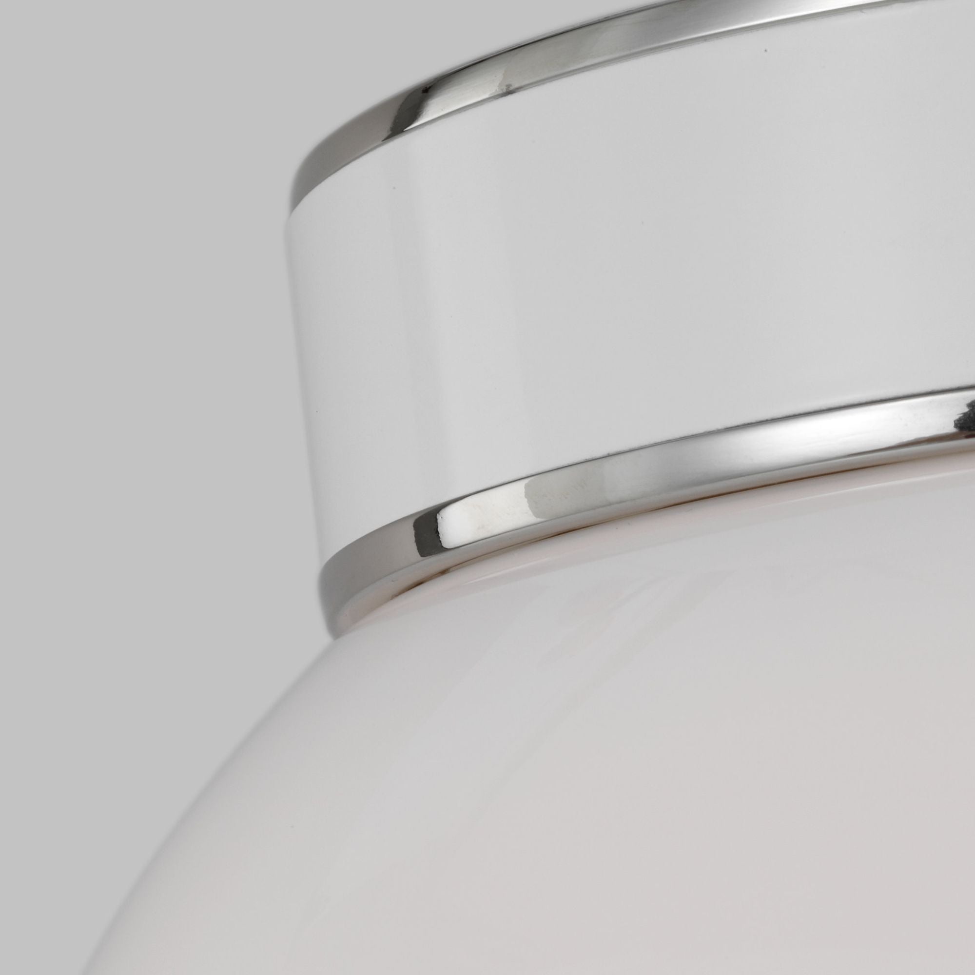 kate spade new york Monroe Semi Flush Mount in Polished Nickel