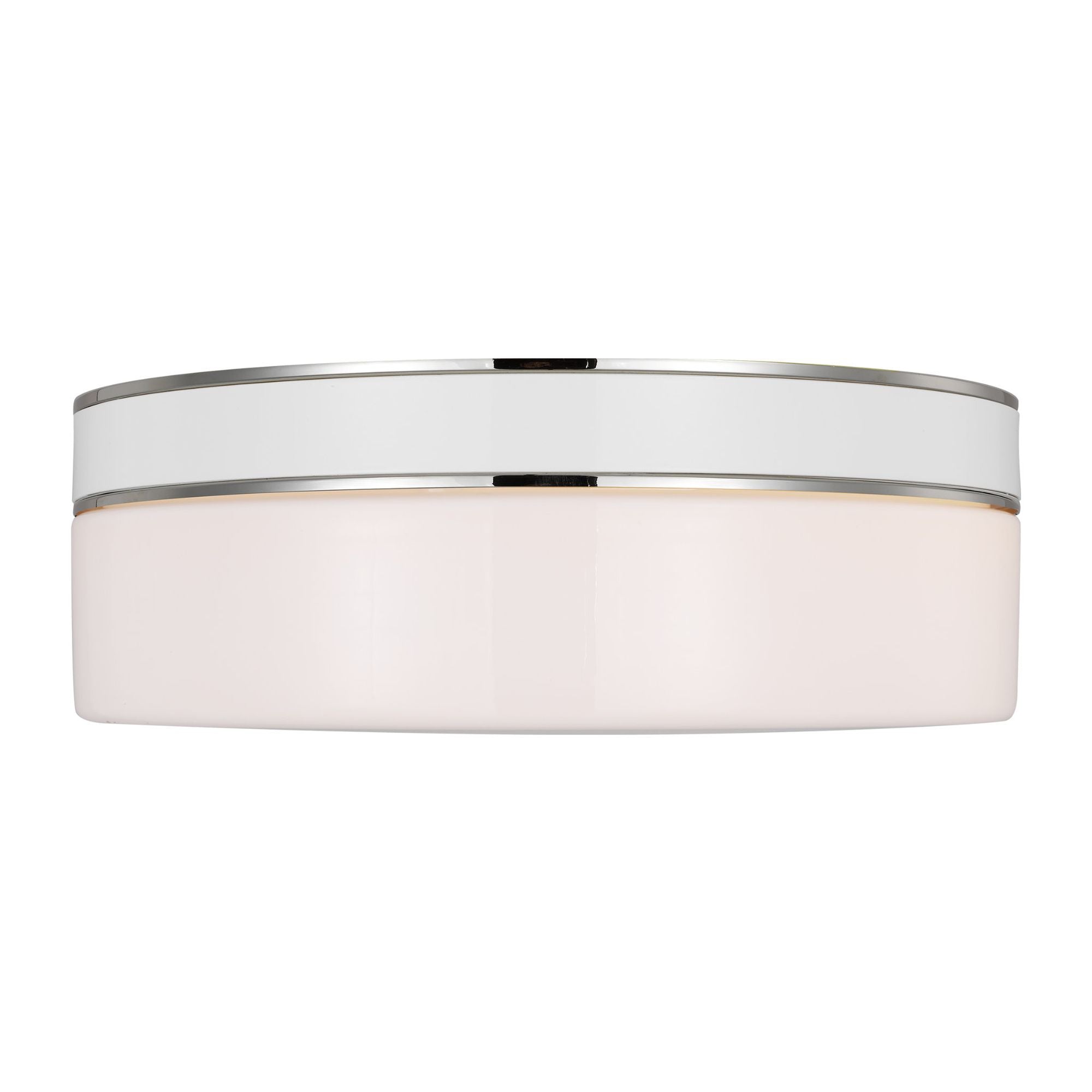 kate spade new york Monroe Large Flush Mount in Polished Nickel