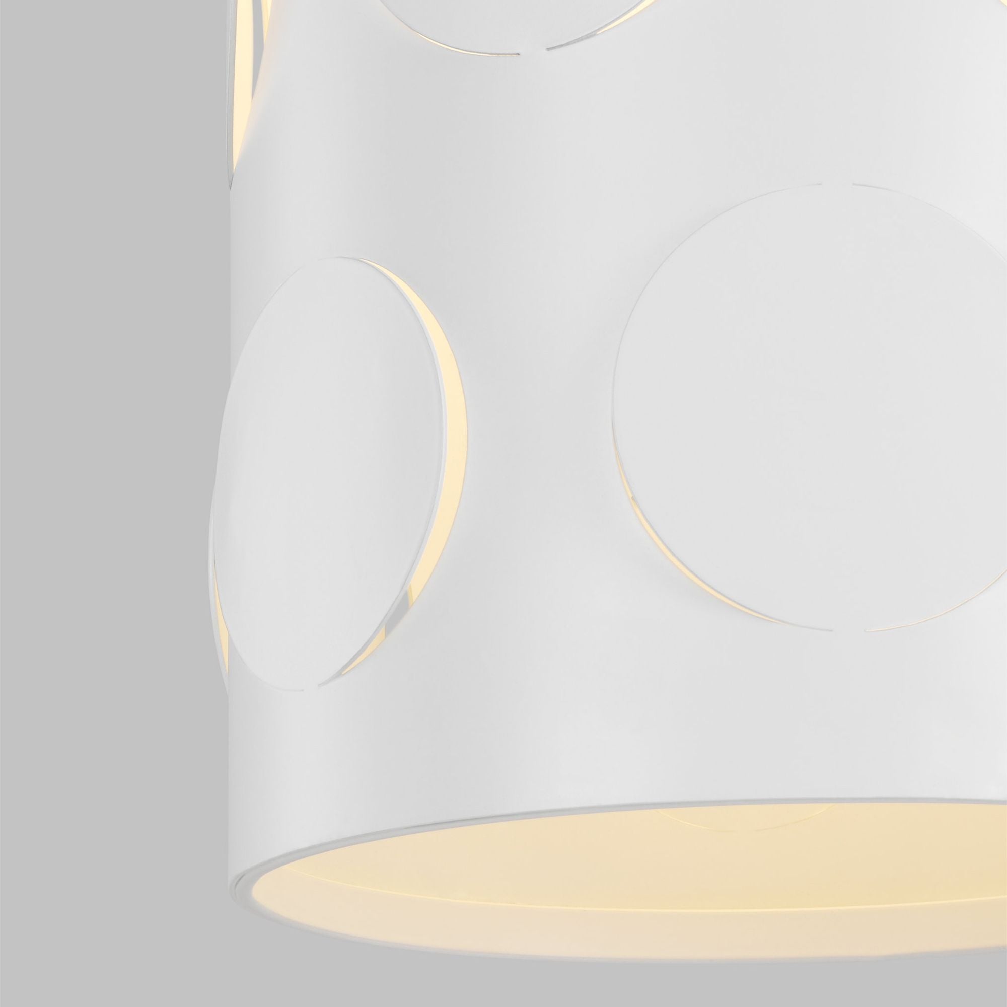 kate spade new york Dottie Small Pendant in Matte White