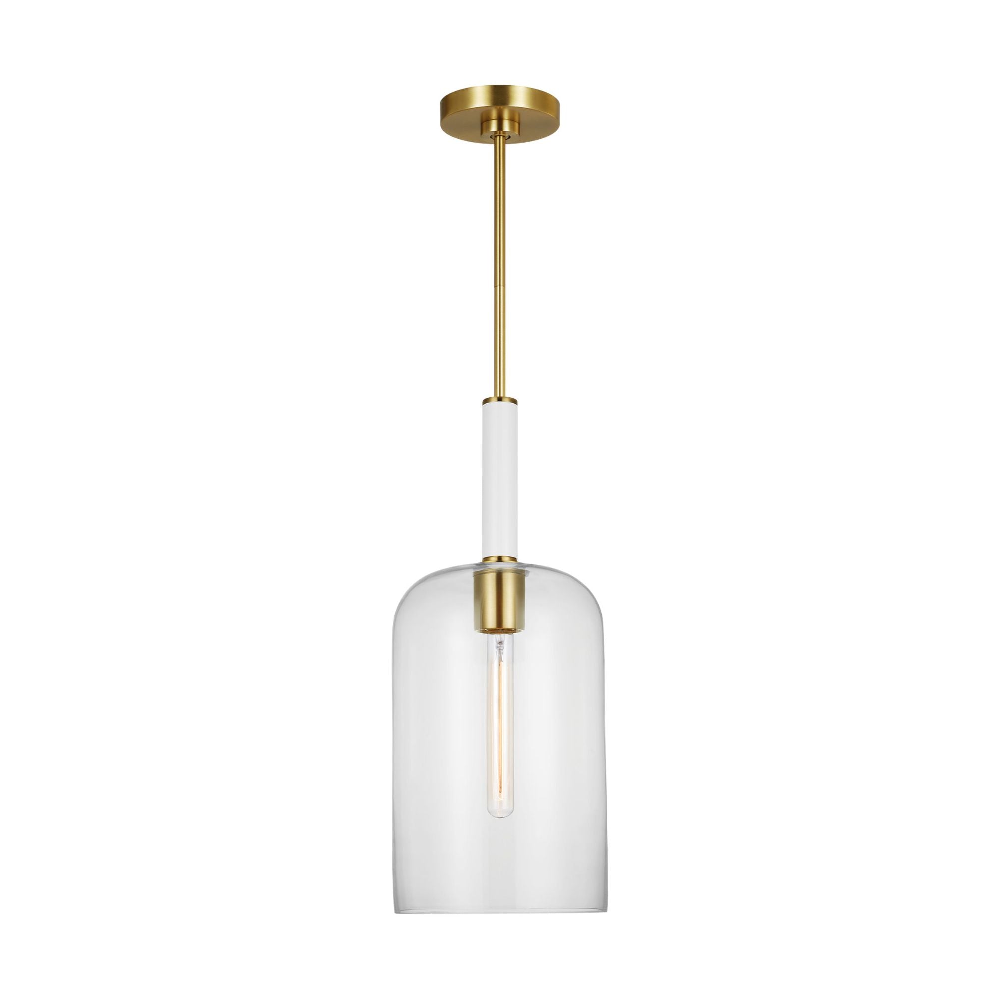kate spade new york Monroe Cylinder Pendant in Burnished Brass