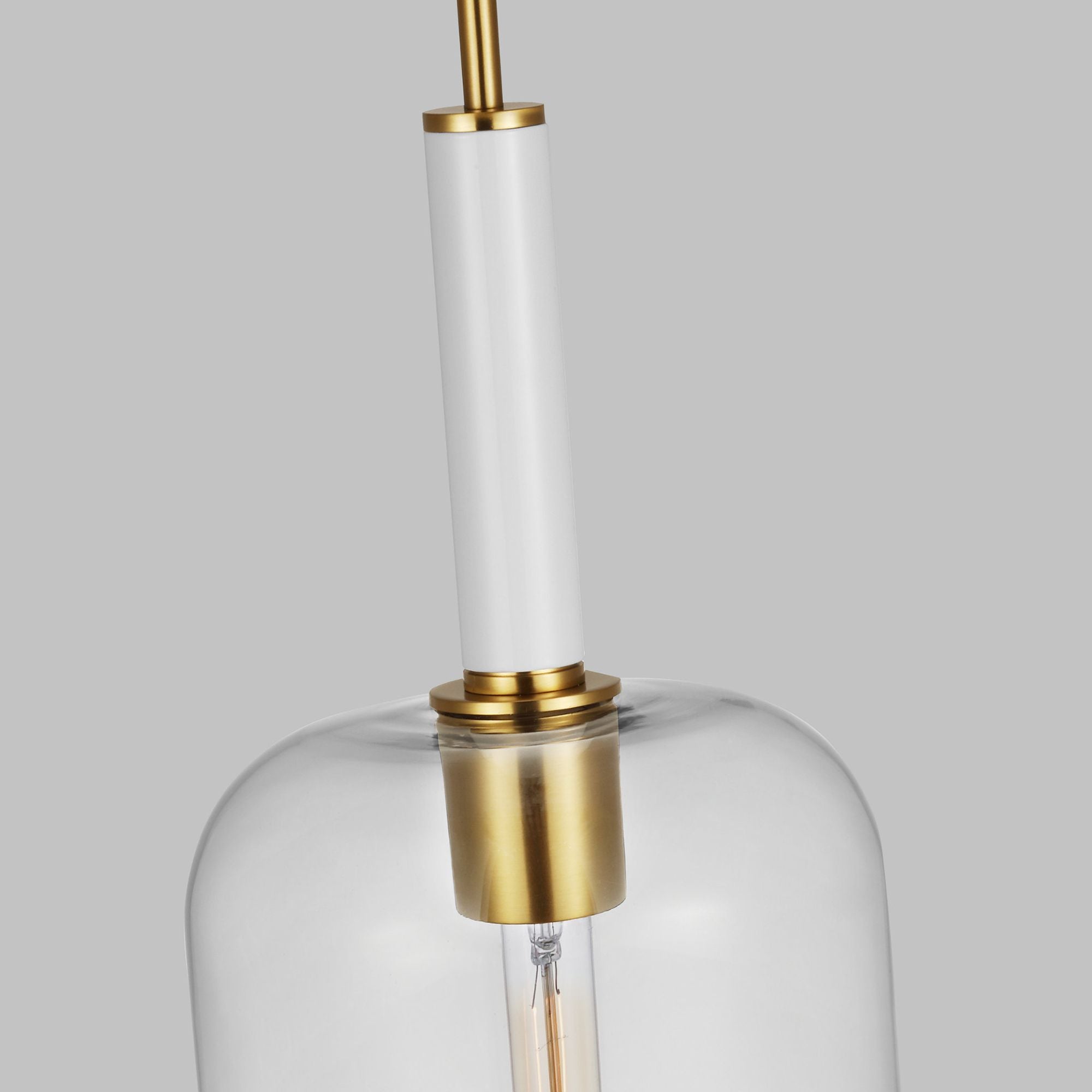 kate spade new york Monroe Cylinder Pendant in Burnished Brass