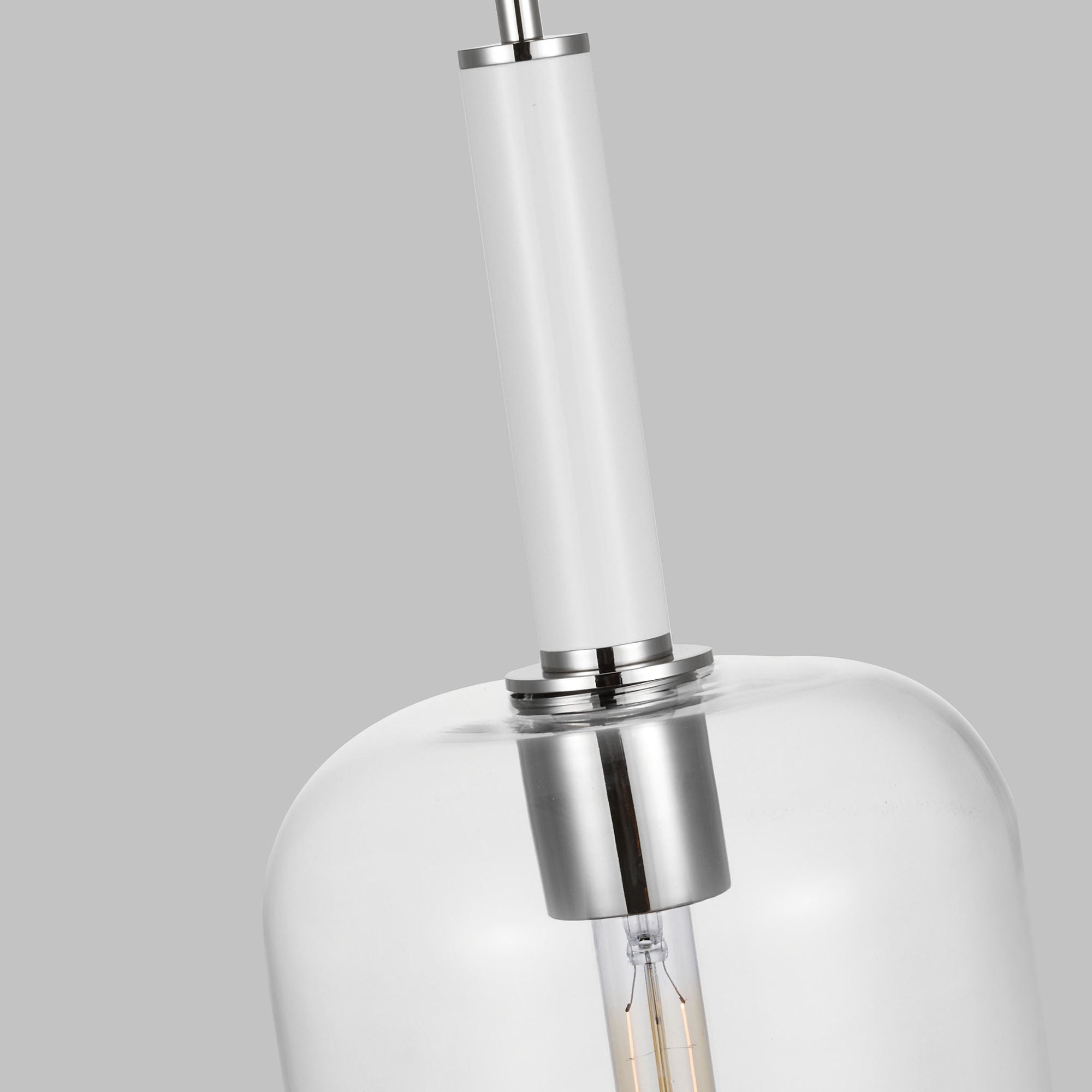 kate spade new york Monroe Cylinder Pendant in Polished Nickel