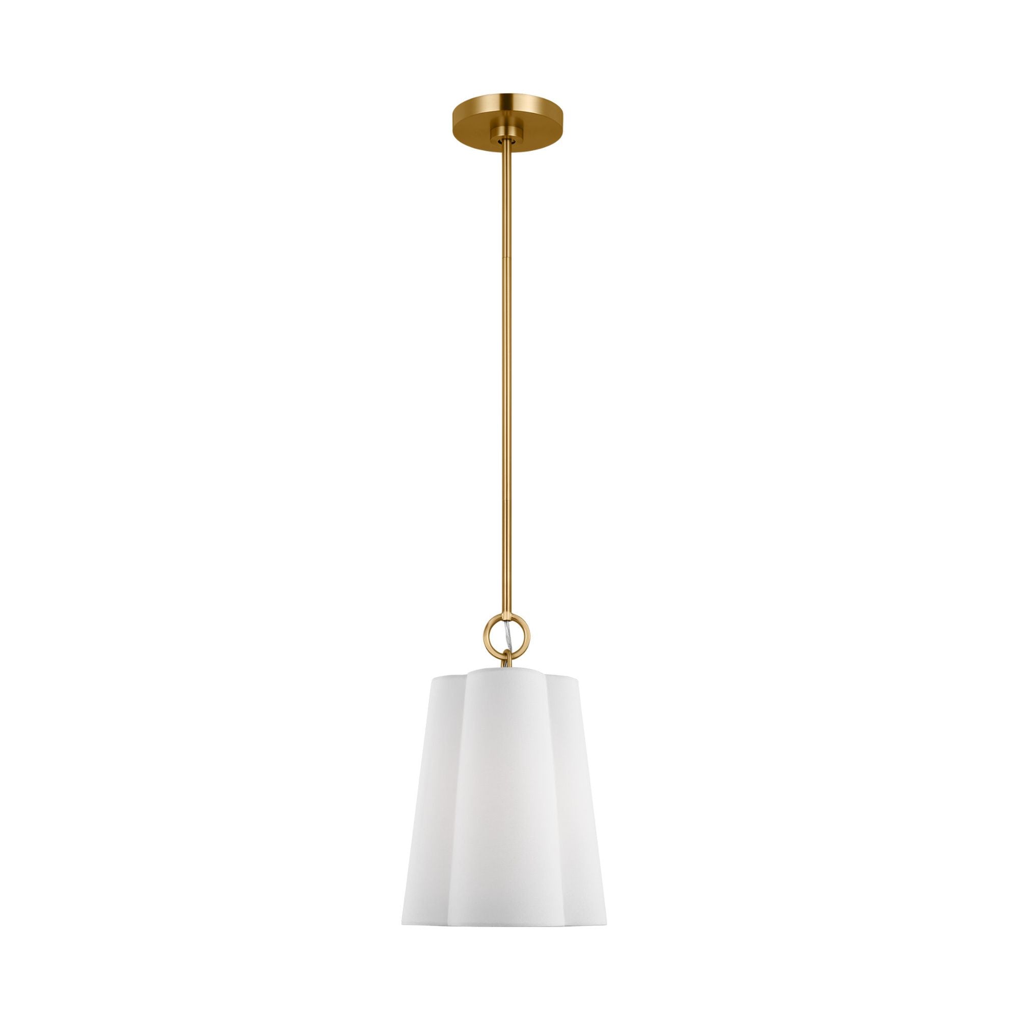 kate spade new york Bronte Small Hanging Shade in Burnished Brass