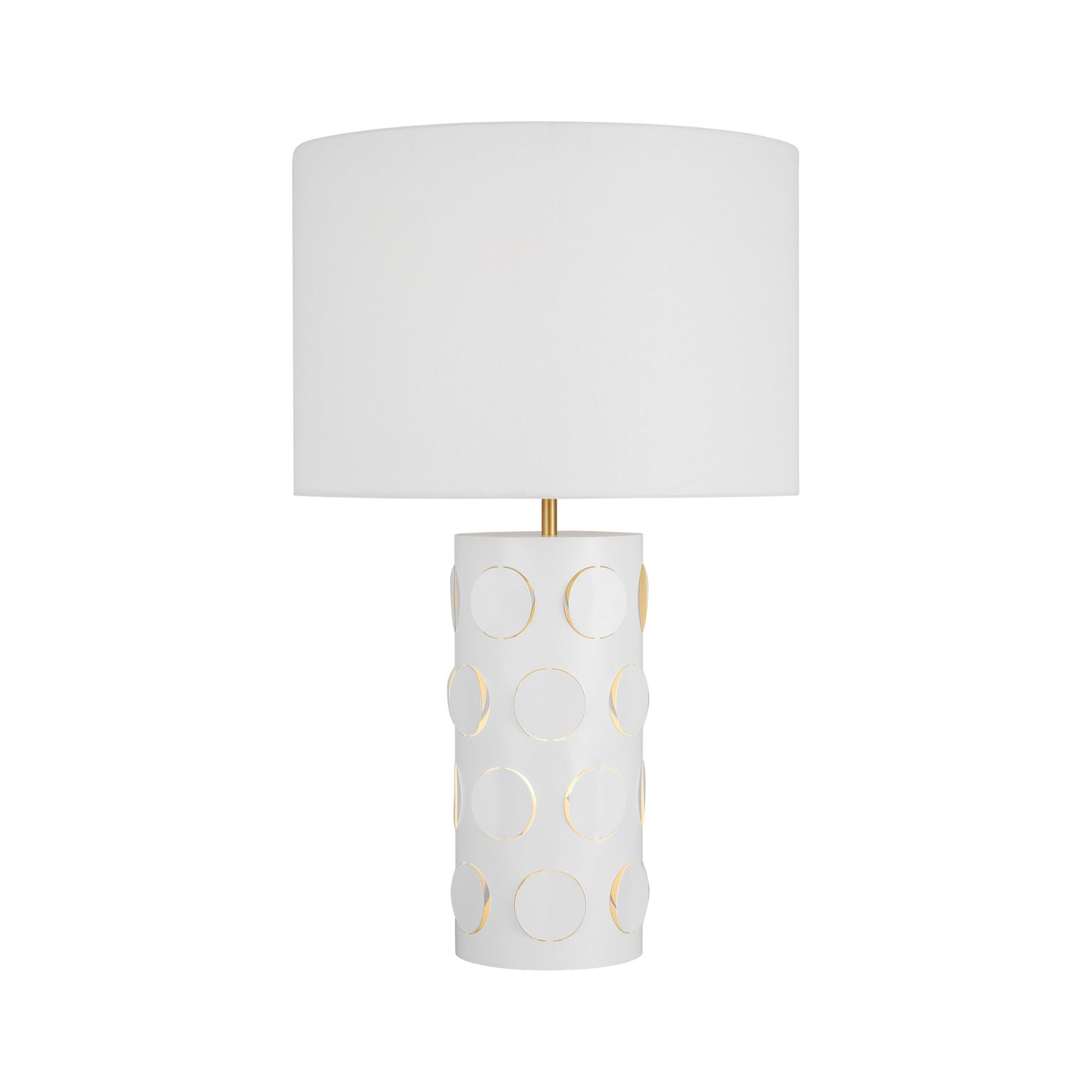 kate spade new york Dottie Table Lamp in Burnished Brass
