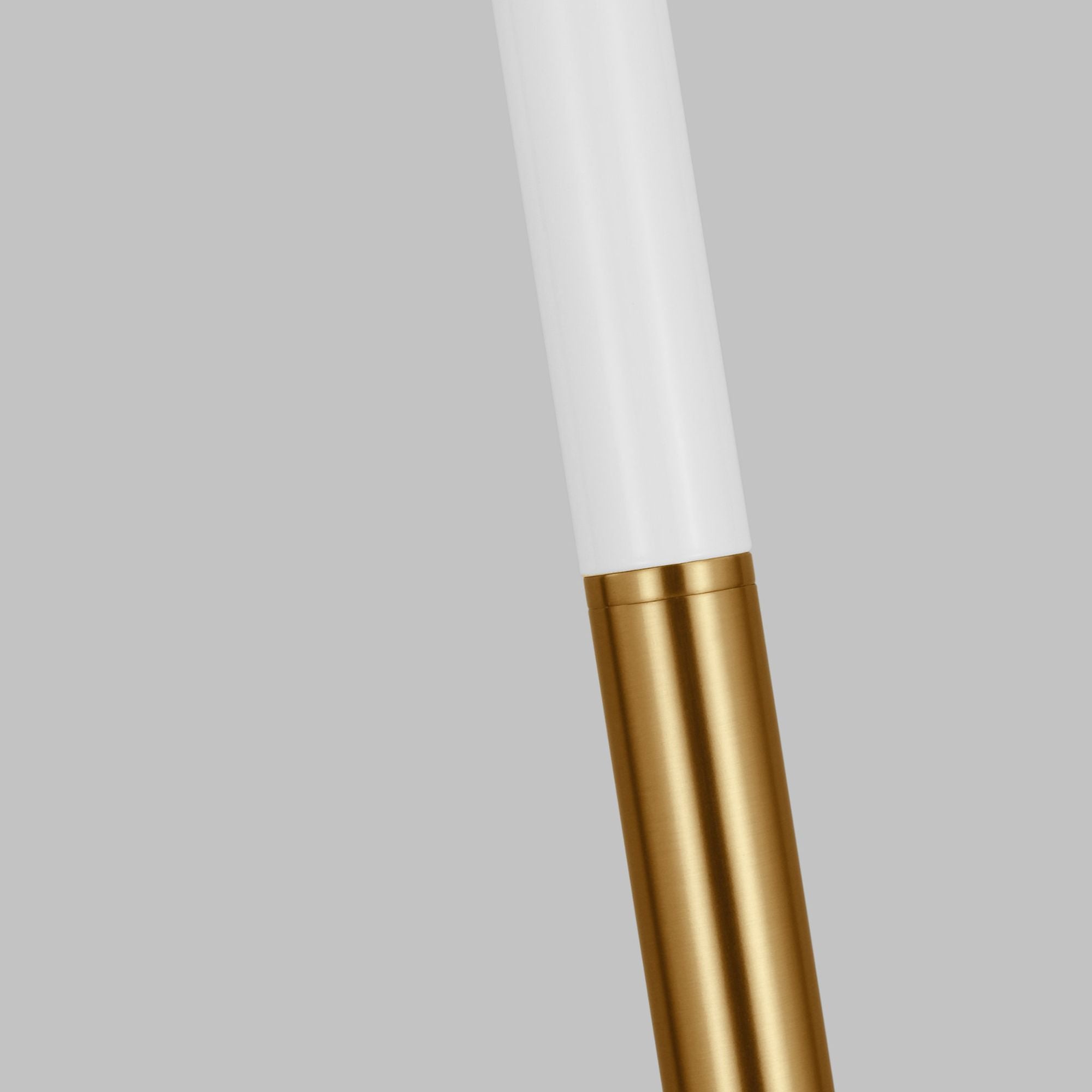 kate spade new york Monroe Large Floor Lamp in Burnished Brass