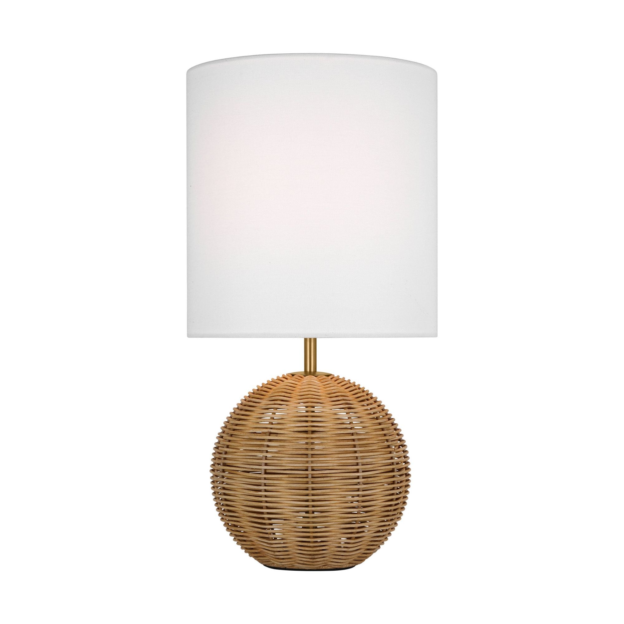 kate spade new york Mari Small Table Lamp in Burnished Brass