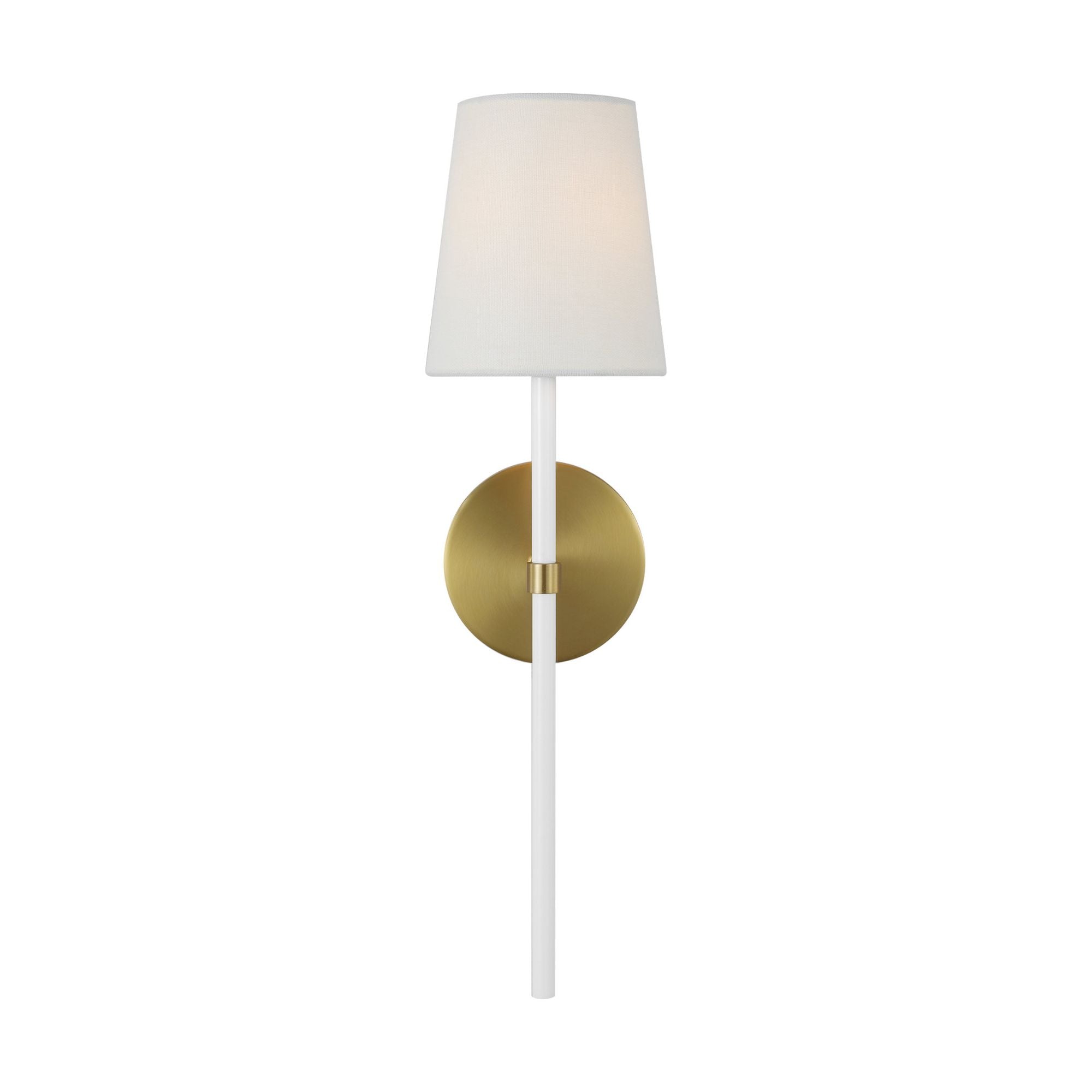 kate spade new york Monroe Tail Sconce in Burnished Brass