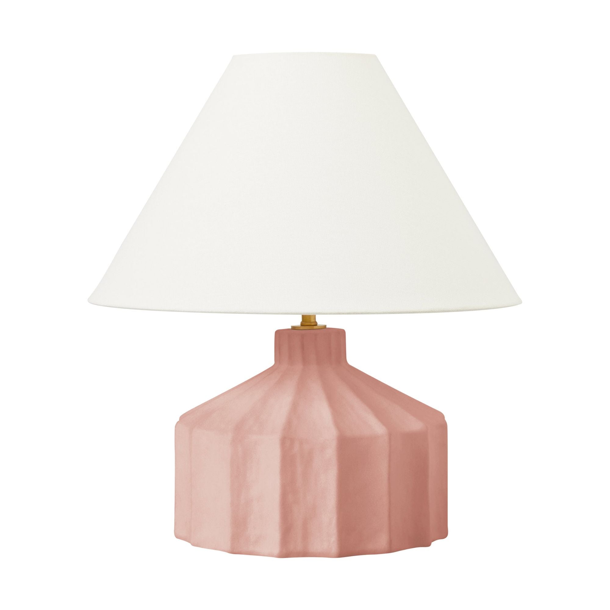 Kelly Wearstler Veneto Small Table Lamp in Dusty Rose