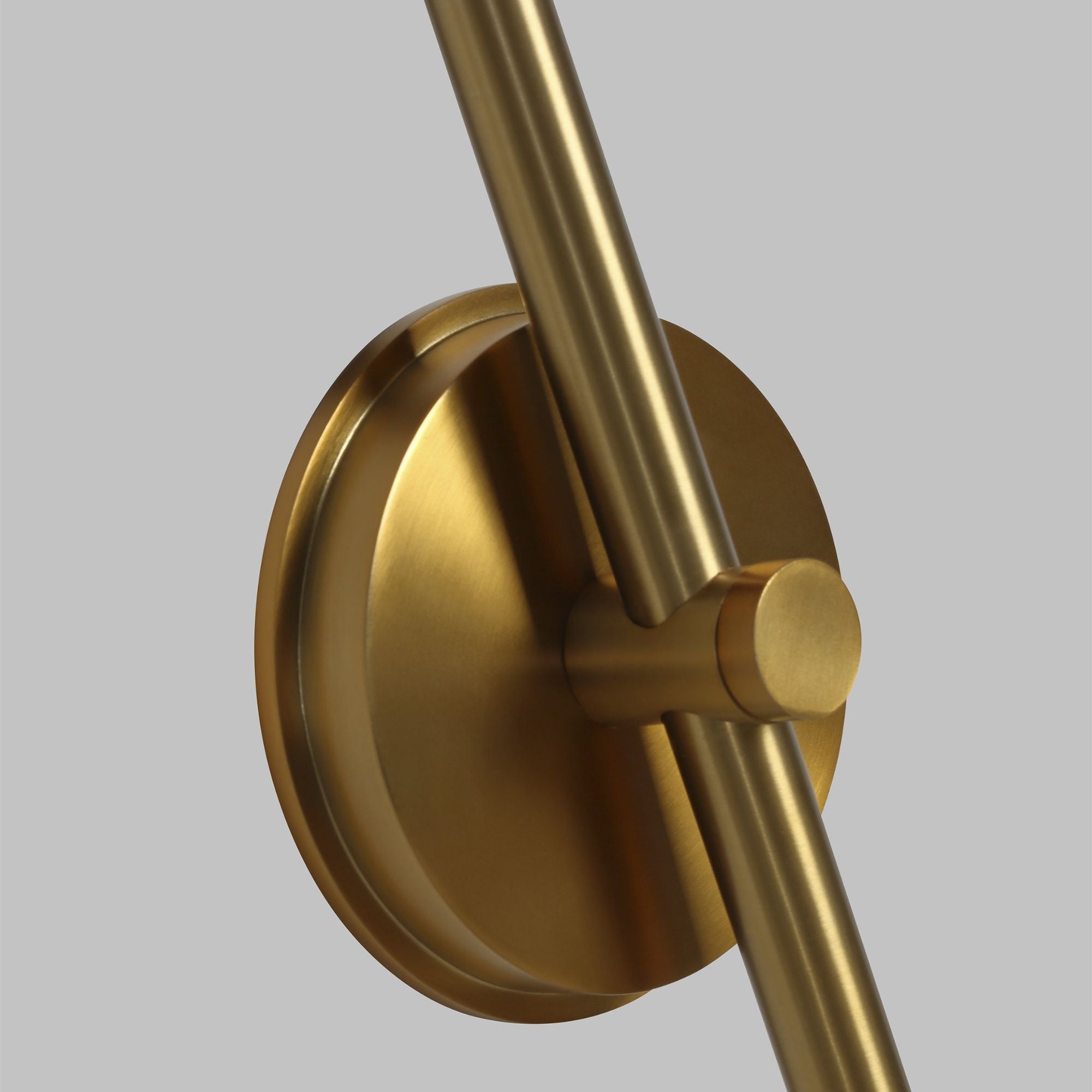 Kelly Wearstler Nodes Large Pivot Sconce in Burnished Brass