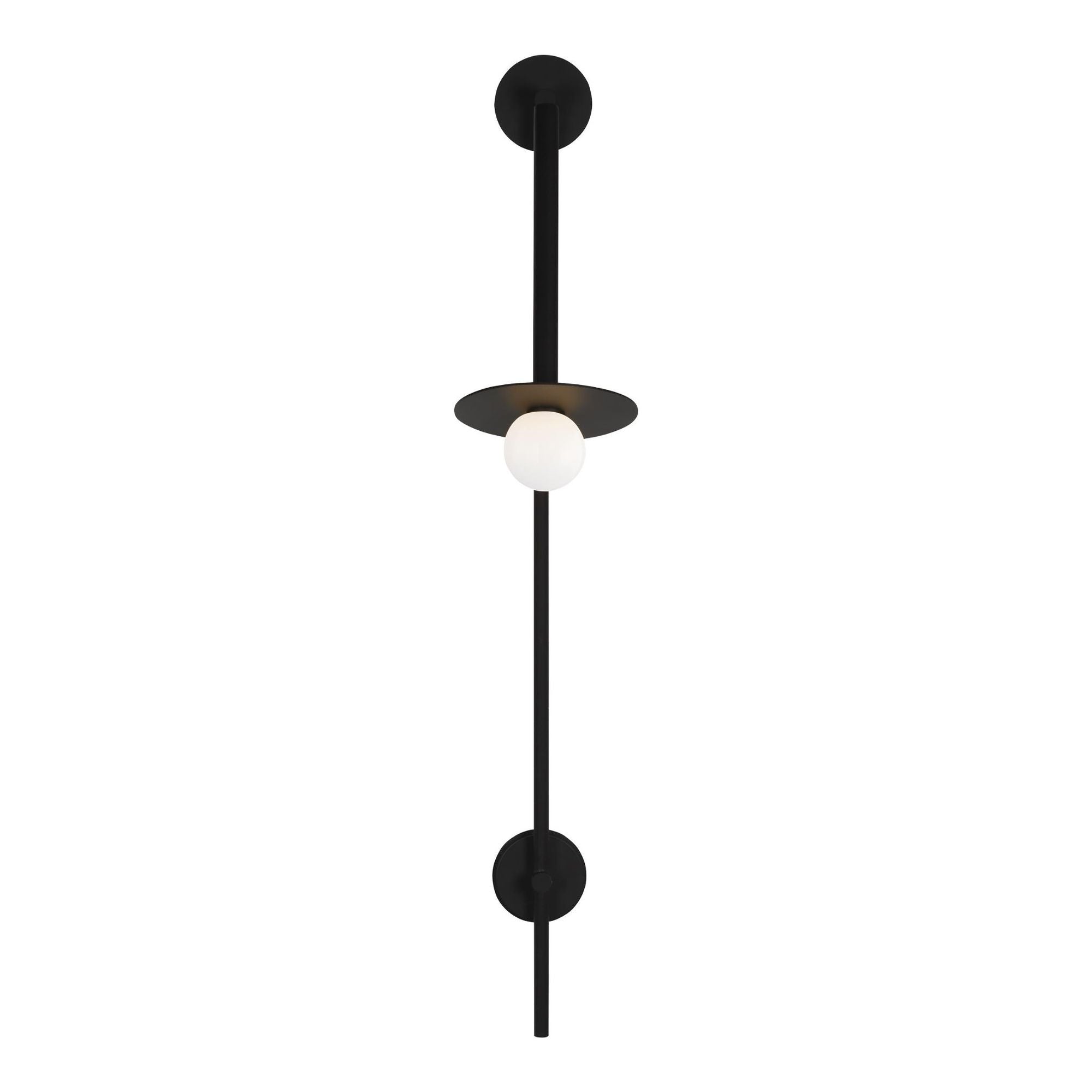 Kelly Wearstler Nodes Large Pivot Sconce in Midnight Black