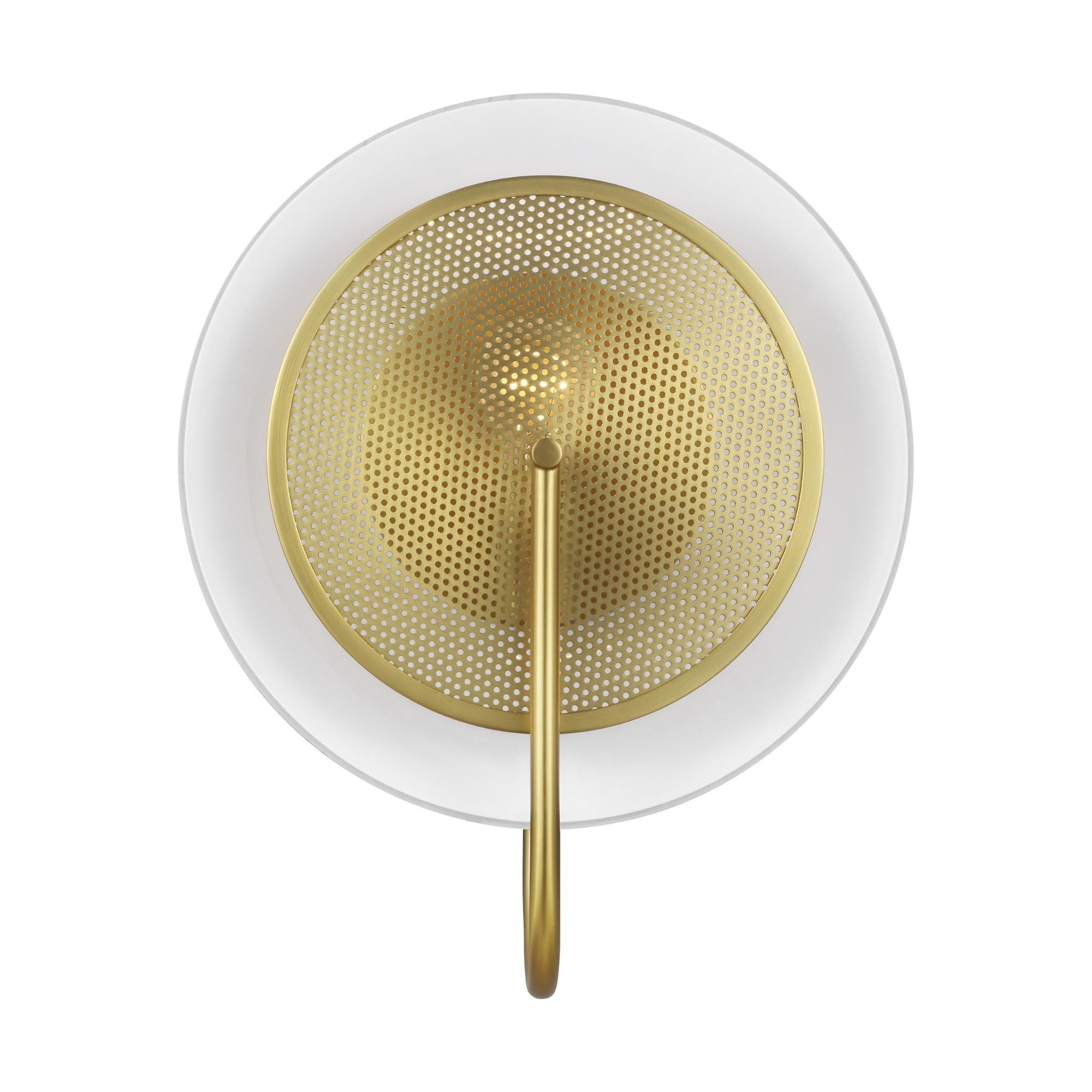 Kelly Wearstler Gesture Sconce / Flush Mount in Burnished Brass