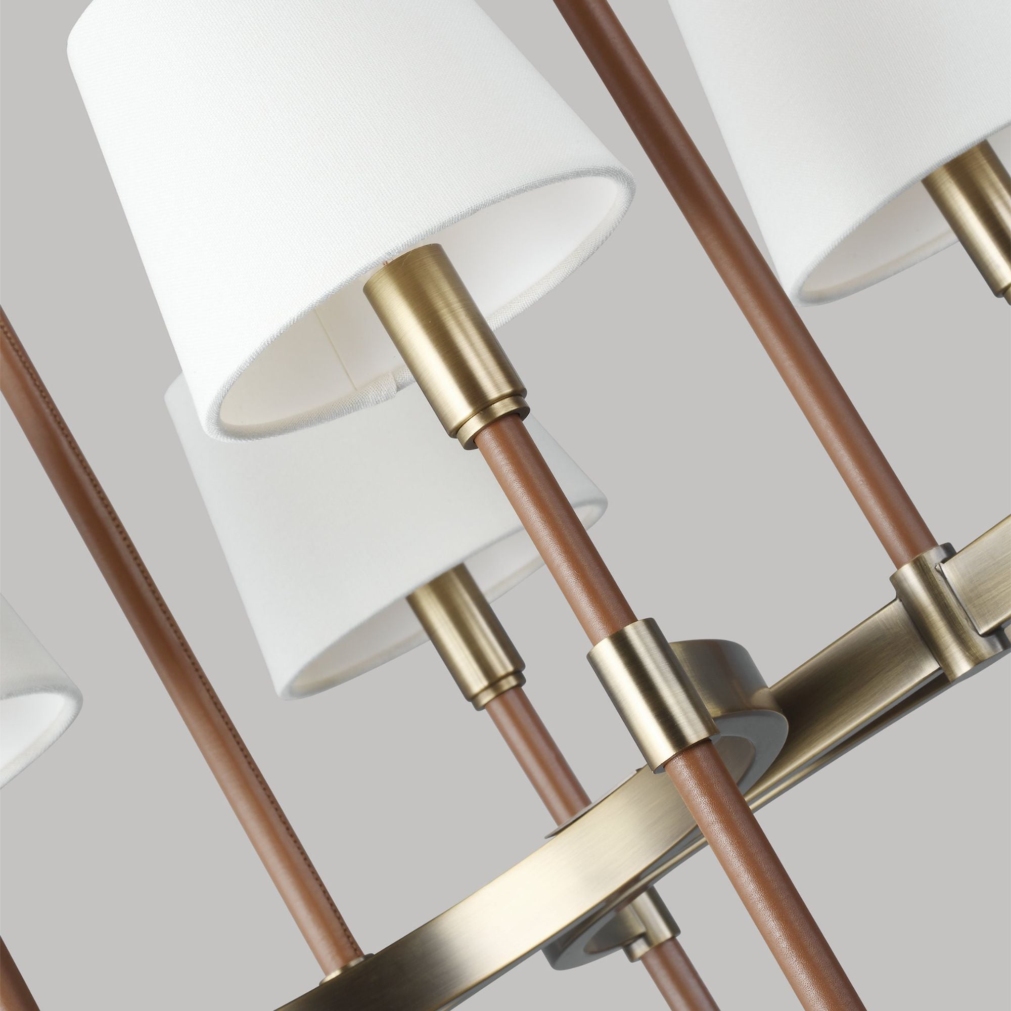 Lauren Ralph Lauren Katie Linear Chandelier in Time Worn Brass