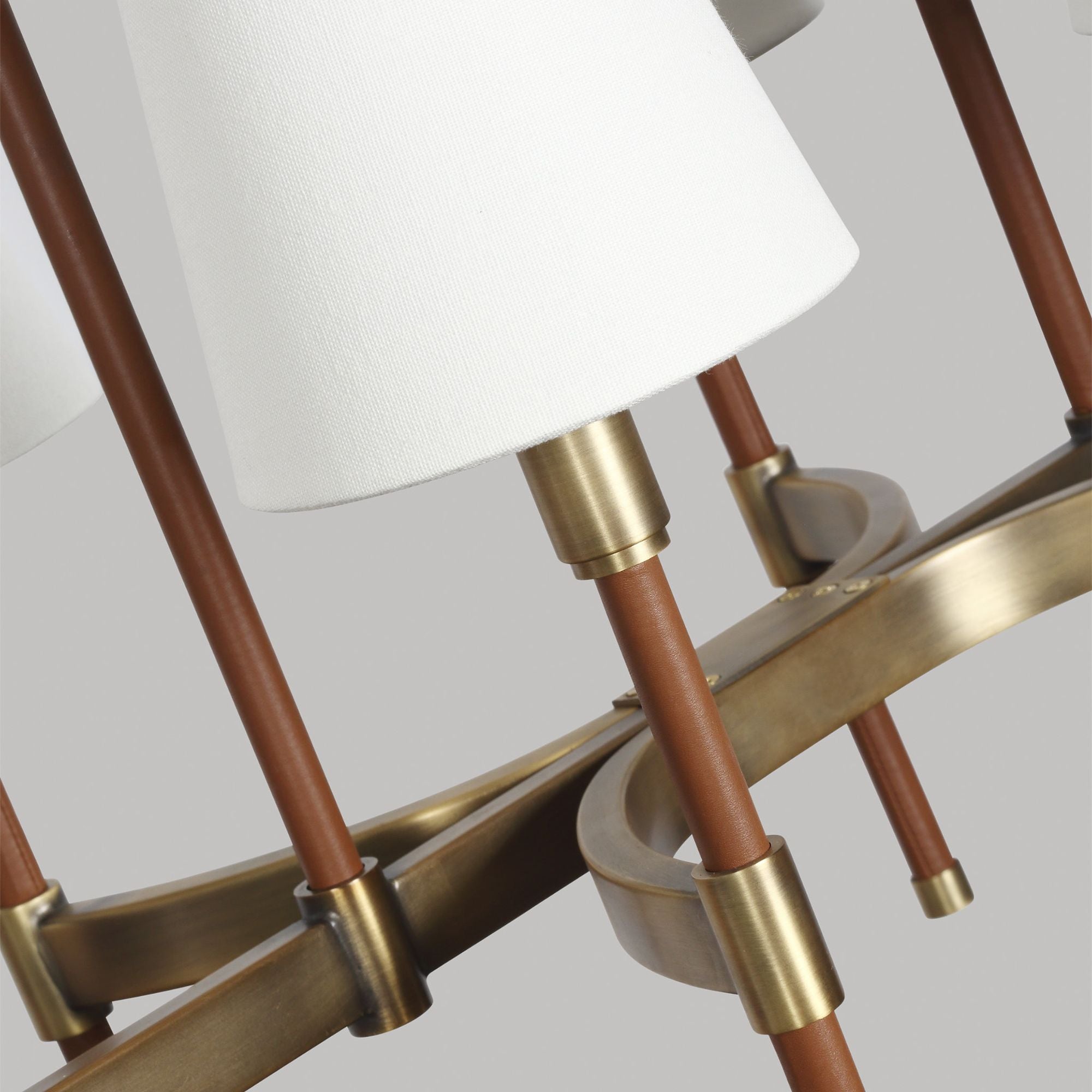 Lauren Ralph Lauren Katie Linear Chandelier in Time Worn Brass