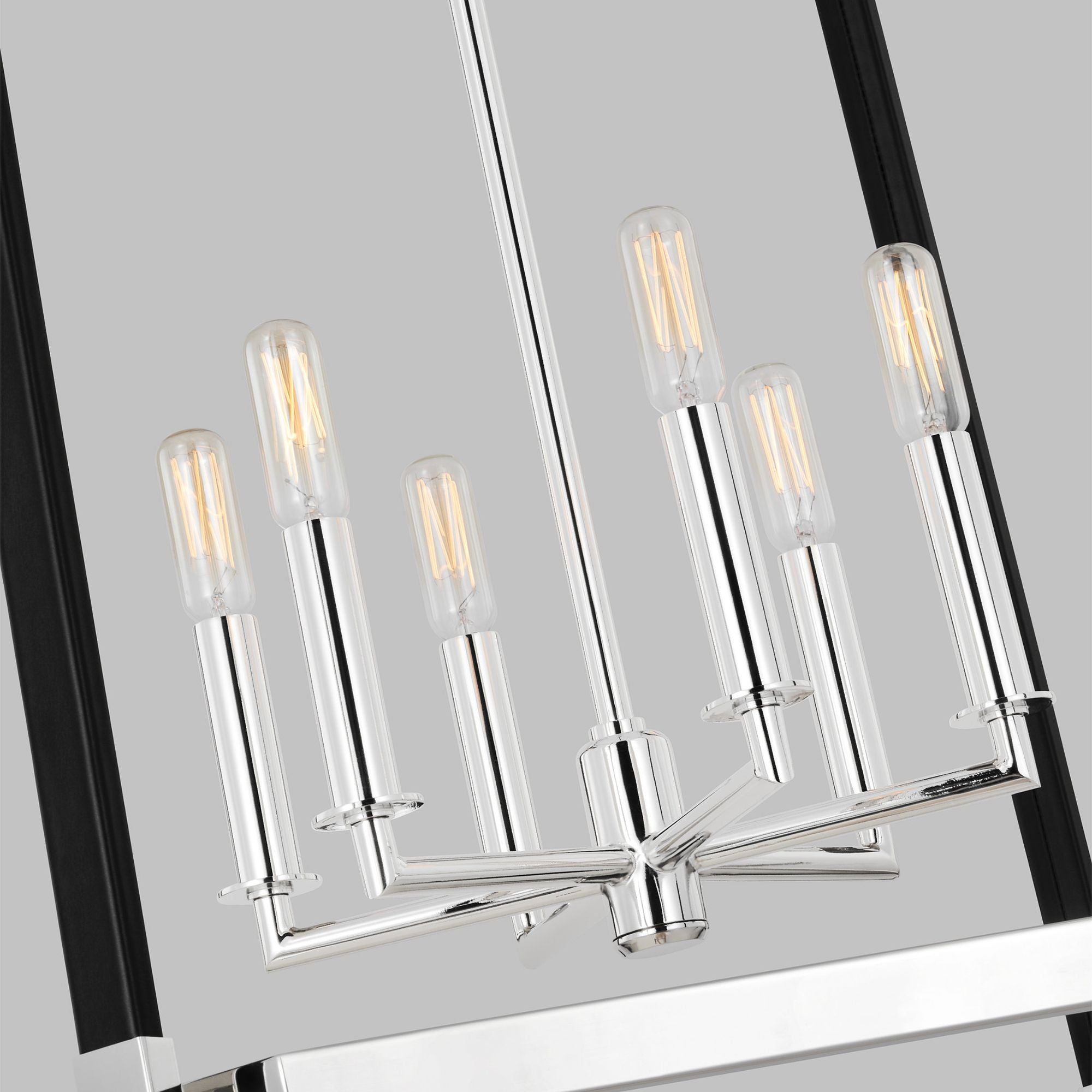 Lauren Ralph Lauren Hadley Large Lantern in Polished Nickel