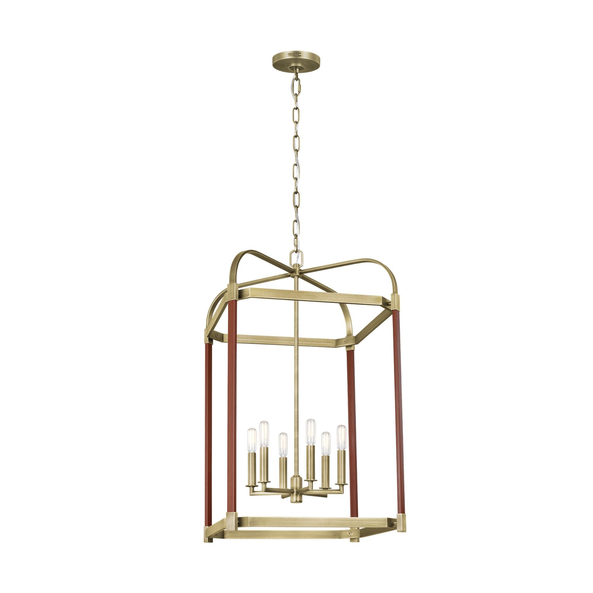 Lauren Ralph Lauren Hadley Large Lantern in Time Worn Brass