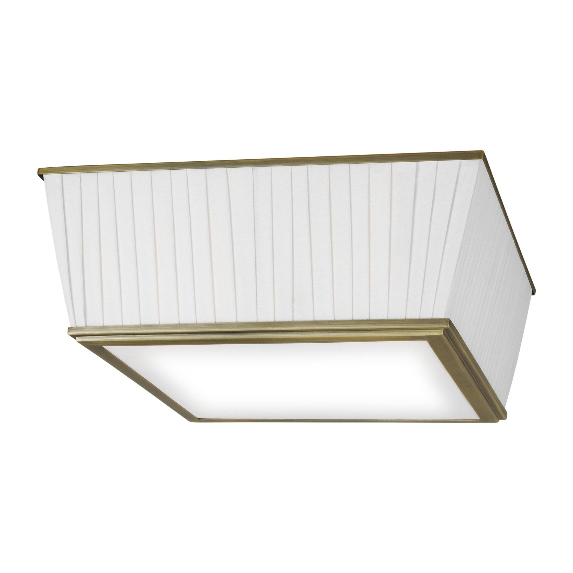 Lauren Ralph Lauren Esther Flush Mount in Time Worn Brass