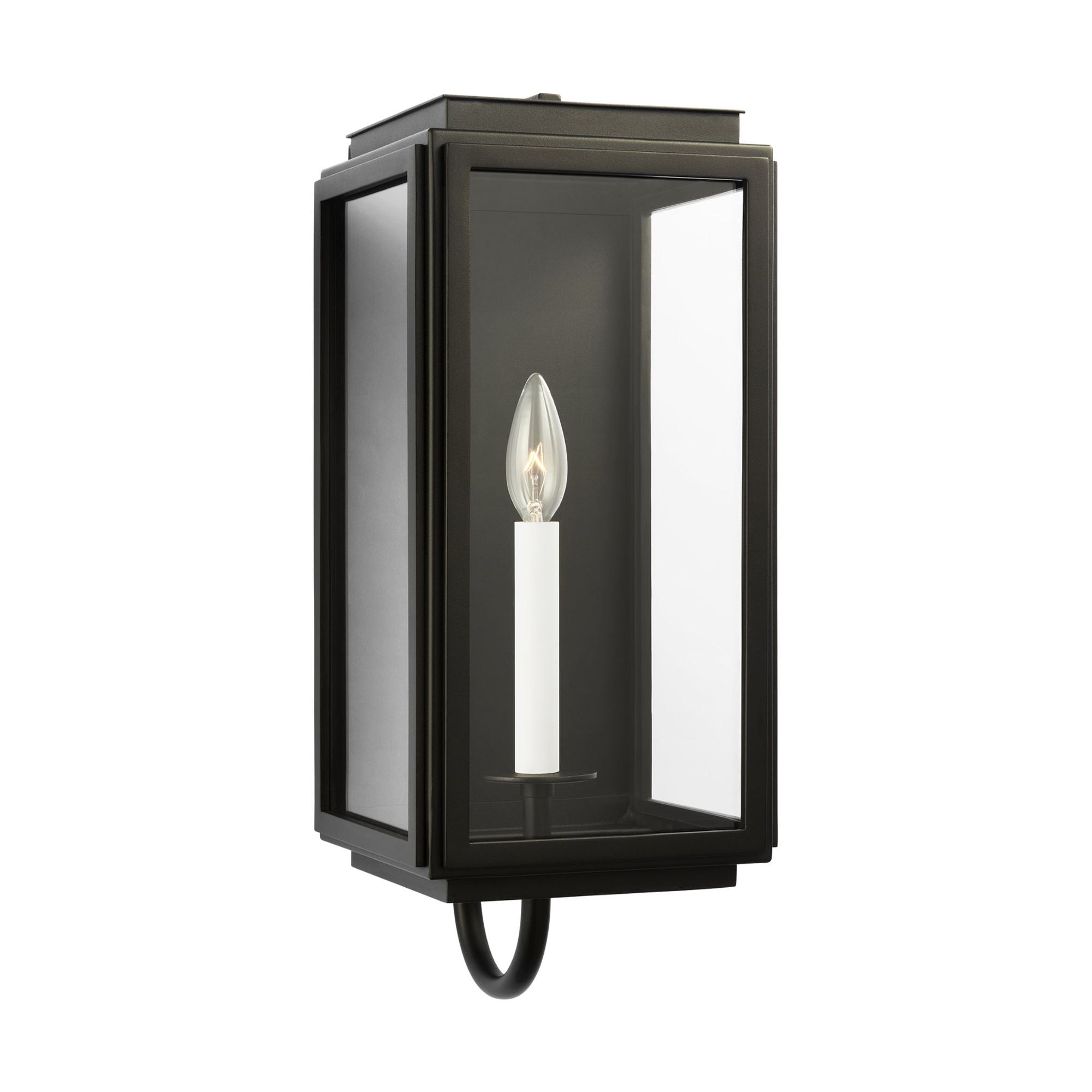 Lauren Ralph Lauren Edgar Medium Wall Lantern in Textured Black